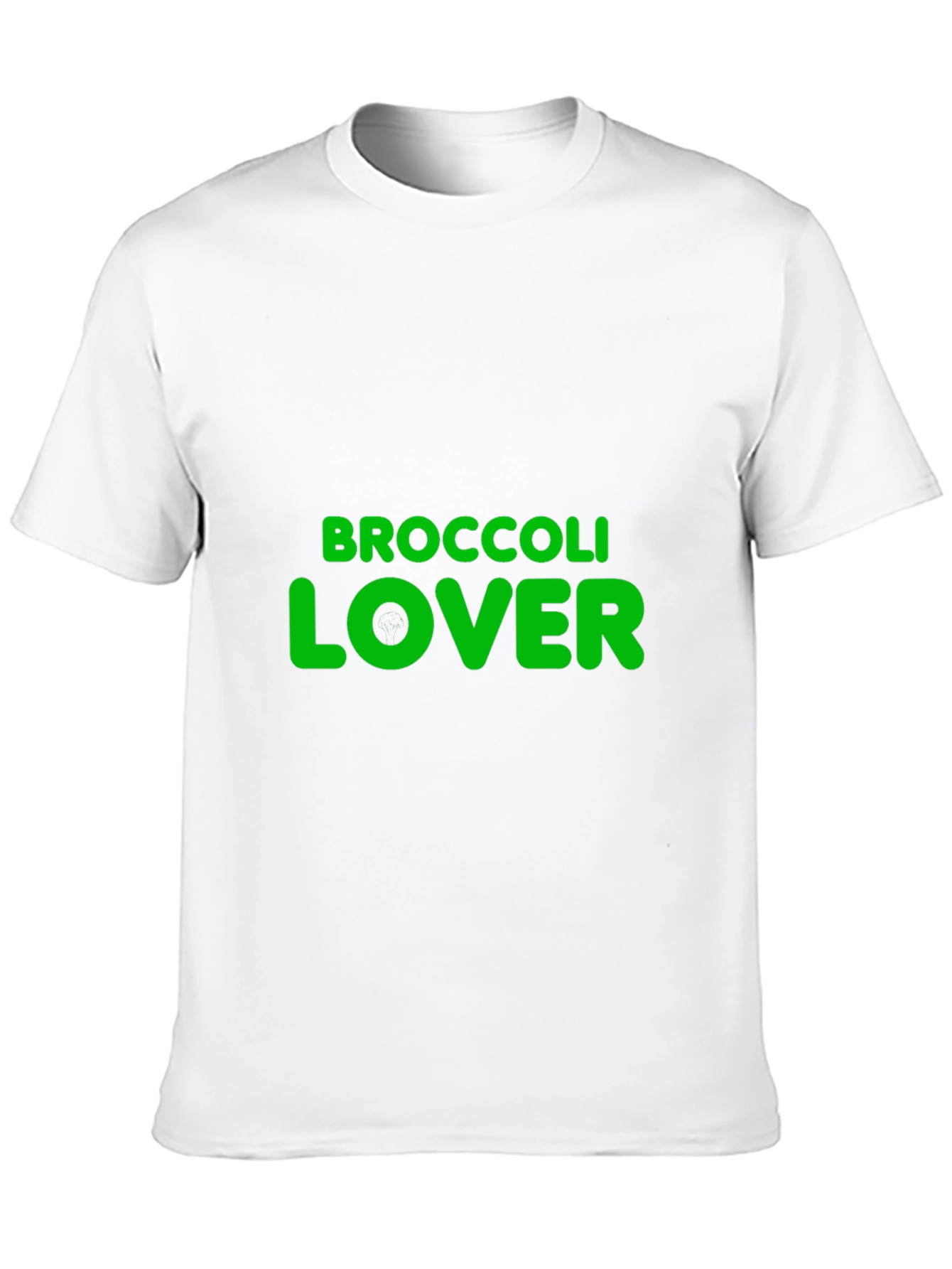 Black Broccoli Lover Graphic T-Shirt - Black view 10