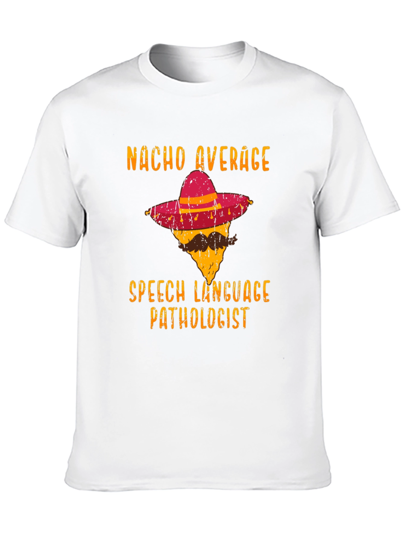 Black Nacho Average Speech Language Pathologist T-Shirt view 10