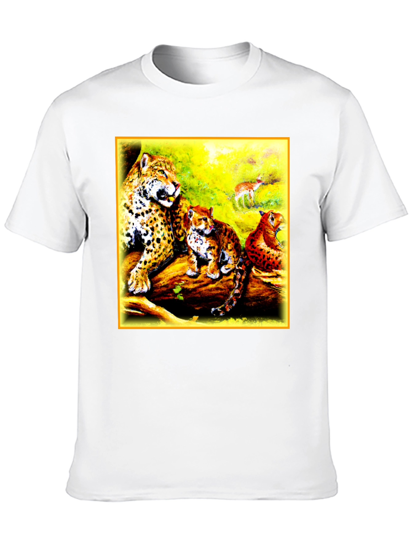 Black Jaguar Family Graphic Tee view 10