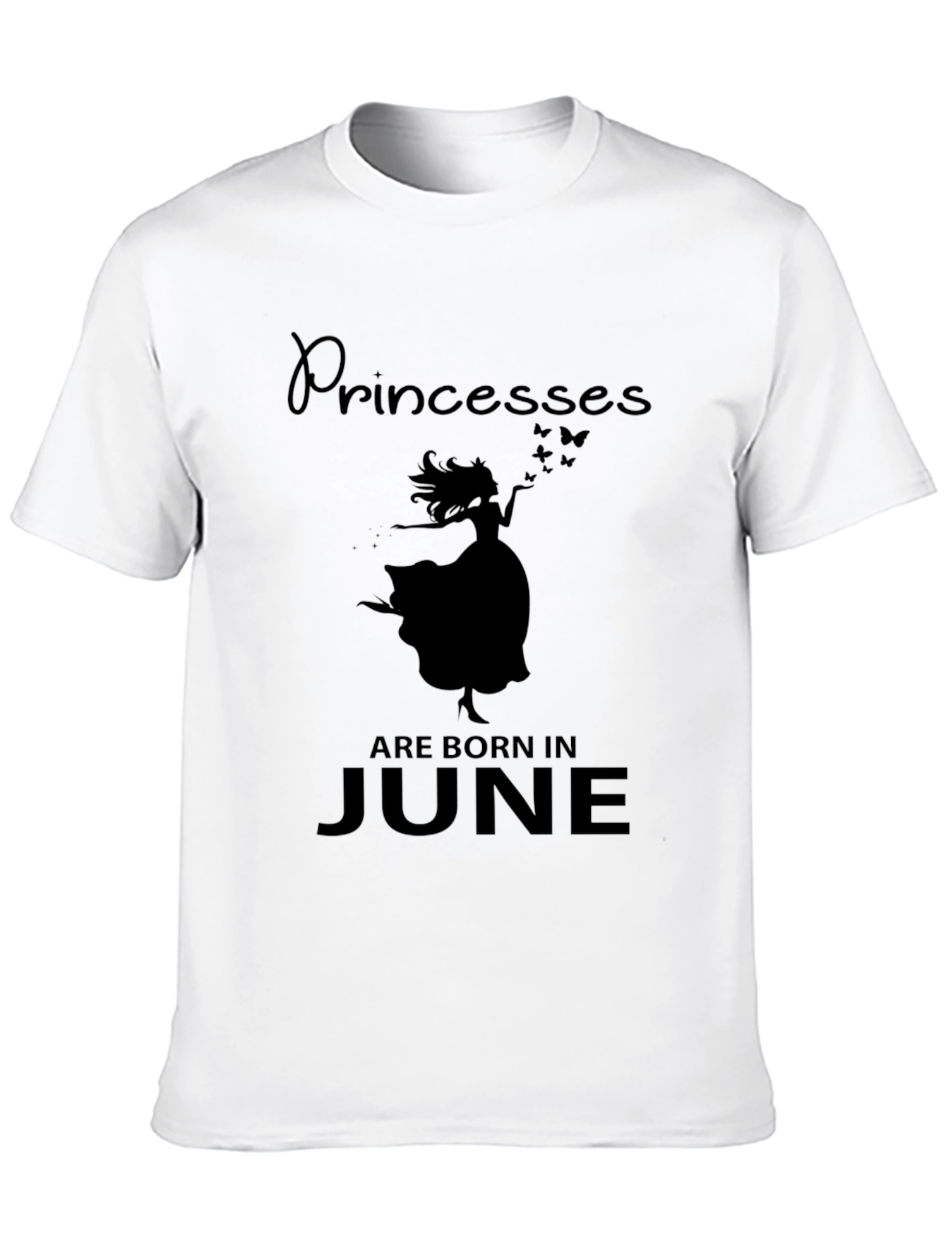 Black Princesses Are Born in June T-Shirt view 10