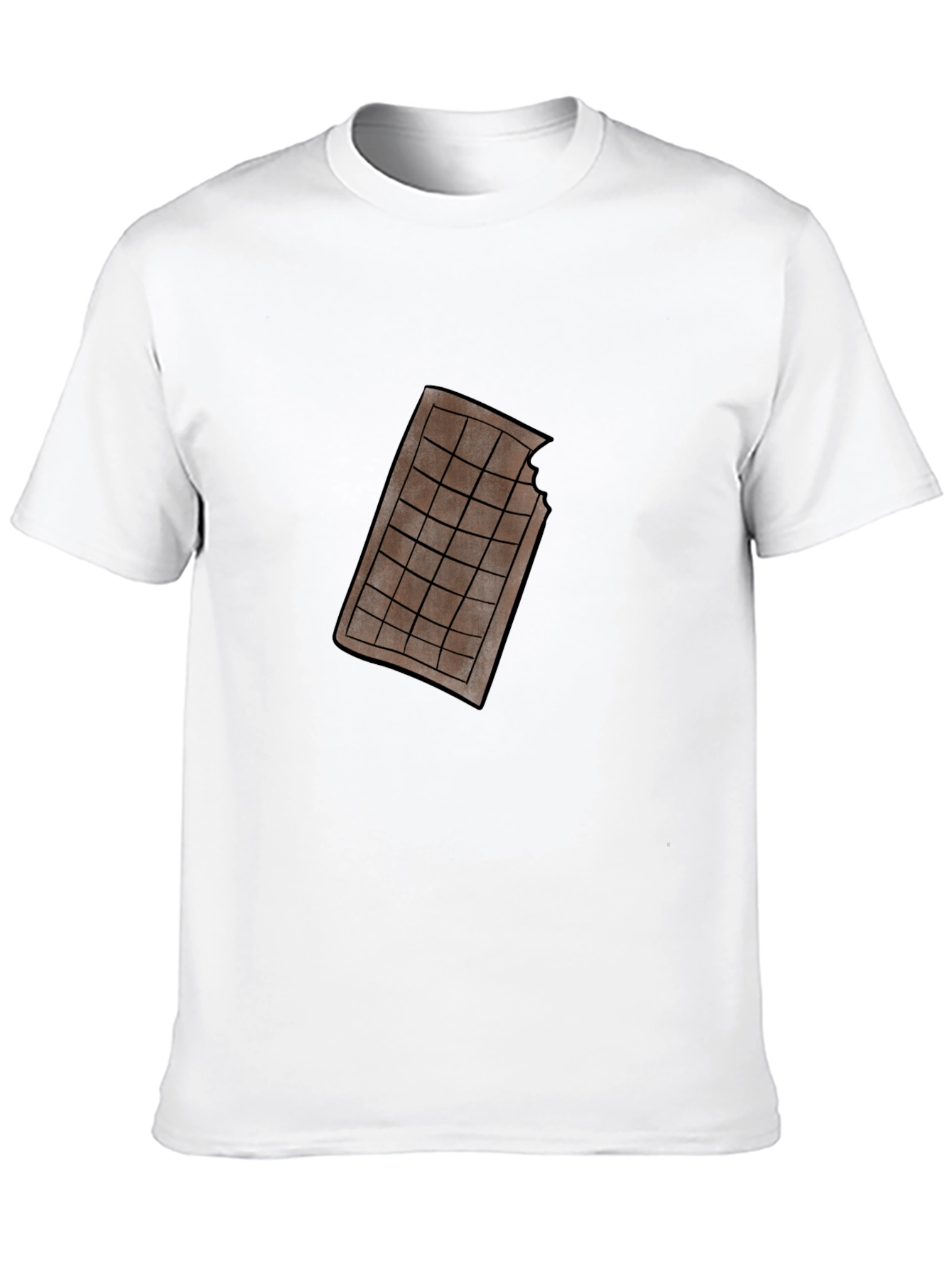Black Chocolate Bar Graphic Tee - Black T-Shirt view 10