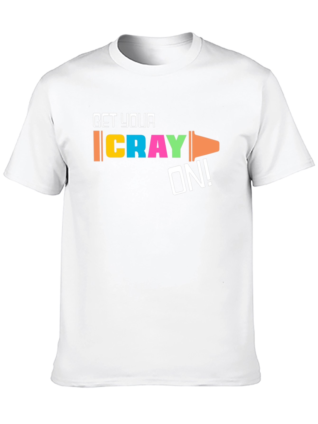 Get Your Crayon On! Graphic Tee - 10