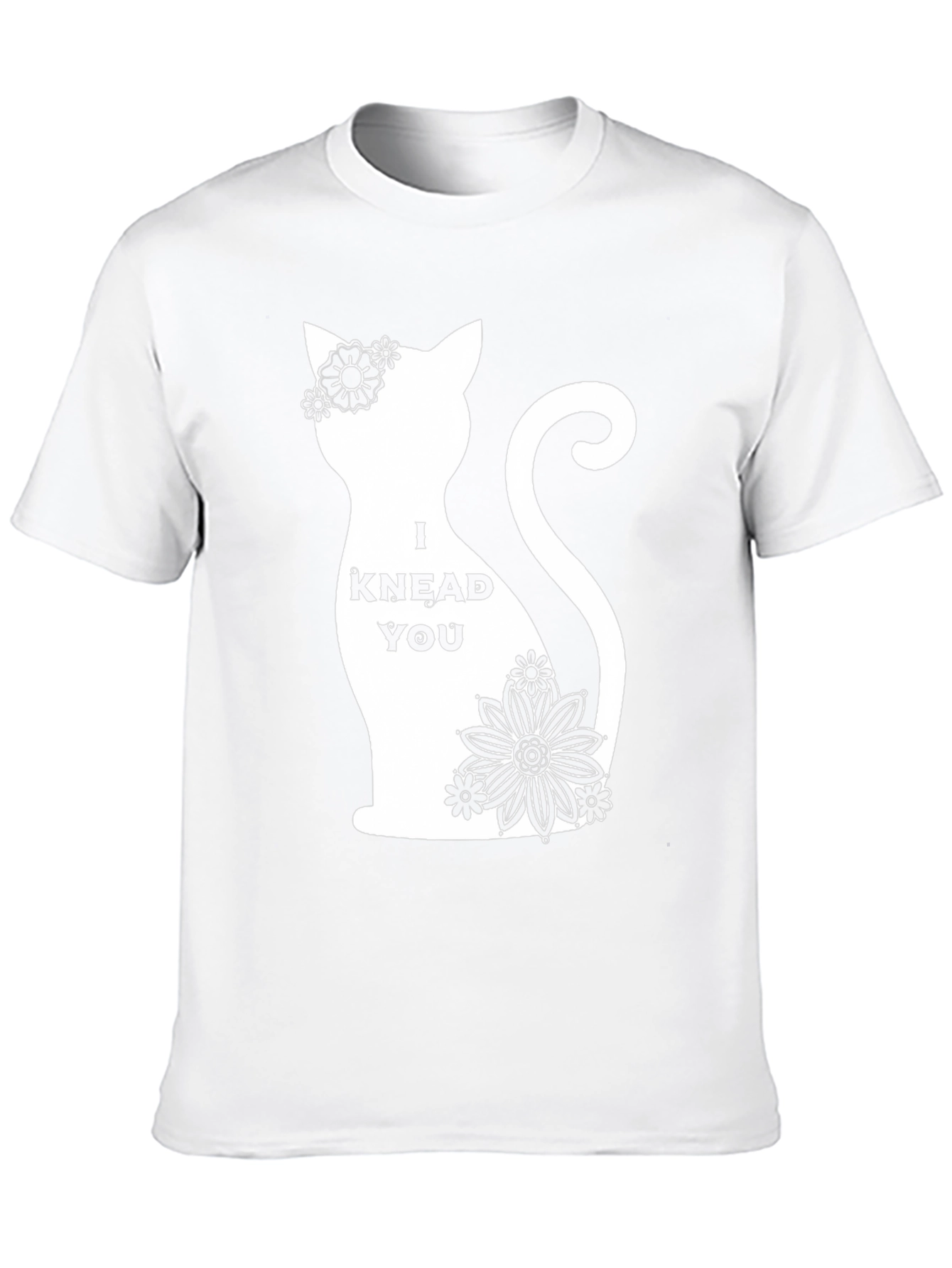 Black I Knead You Black Cat Graphic T-Shirt view 10