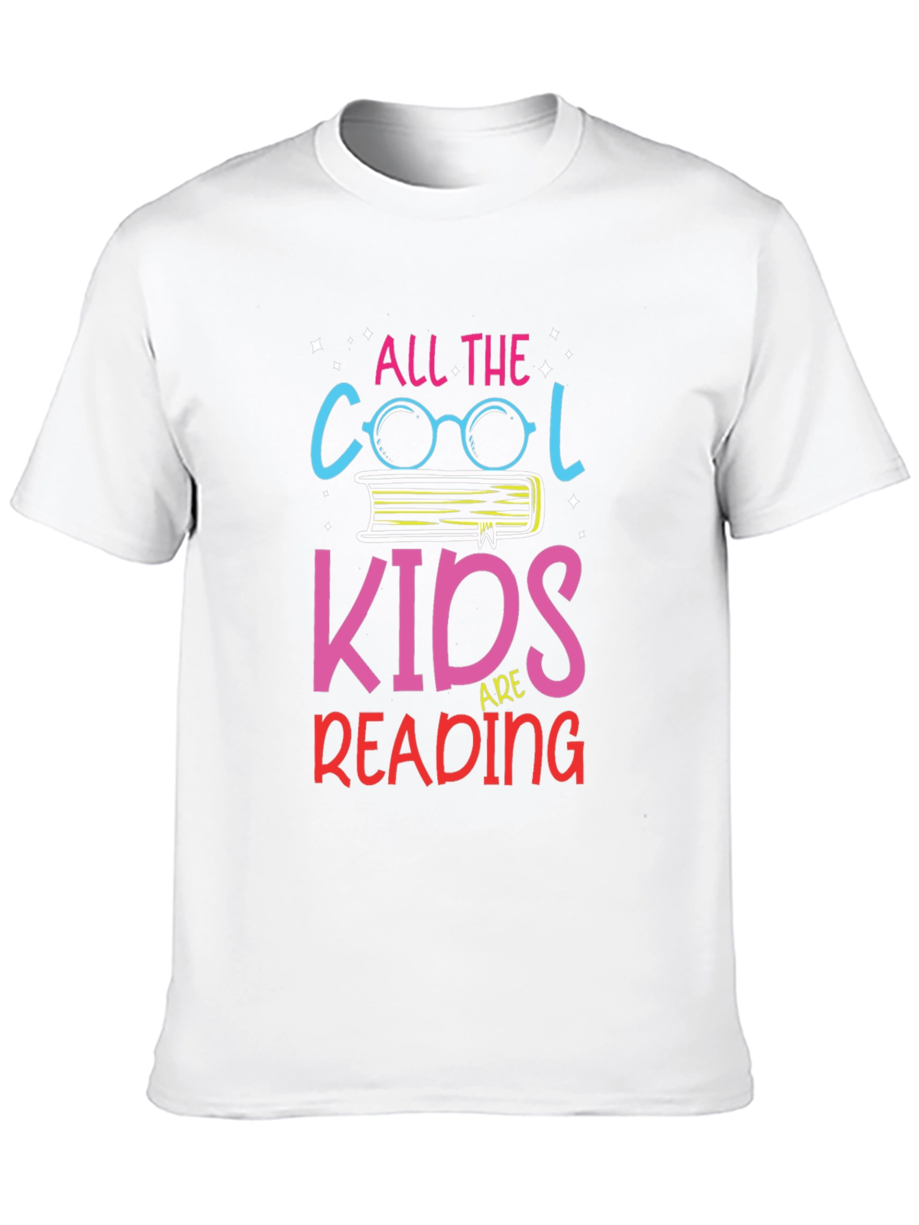 Black Cool Kids Reading T-Shirt - Bookworm Apparel view 10