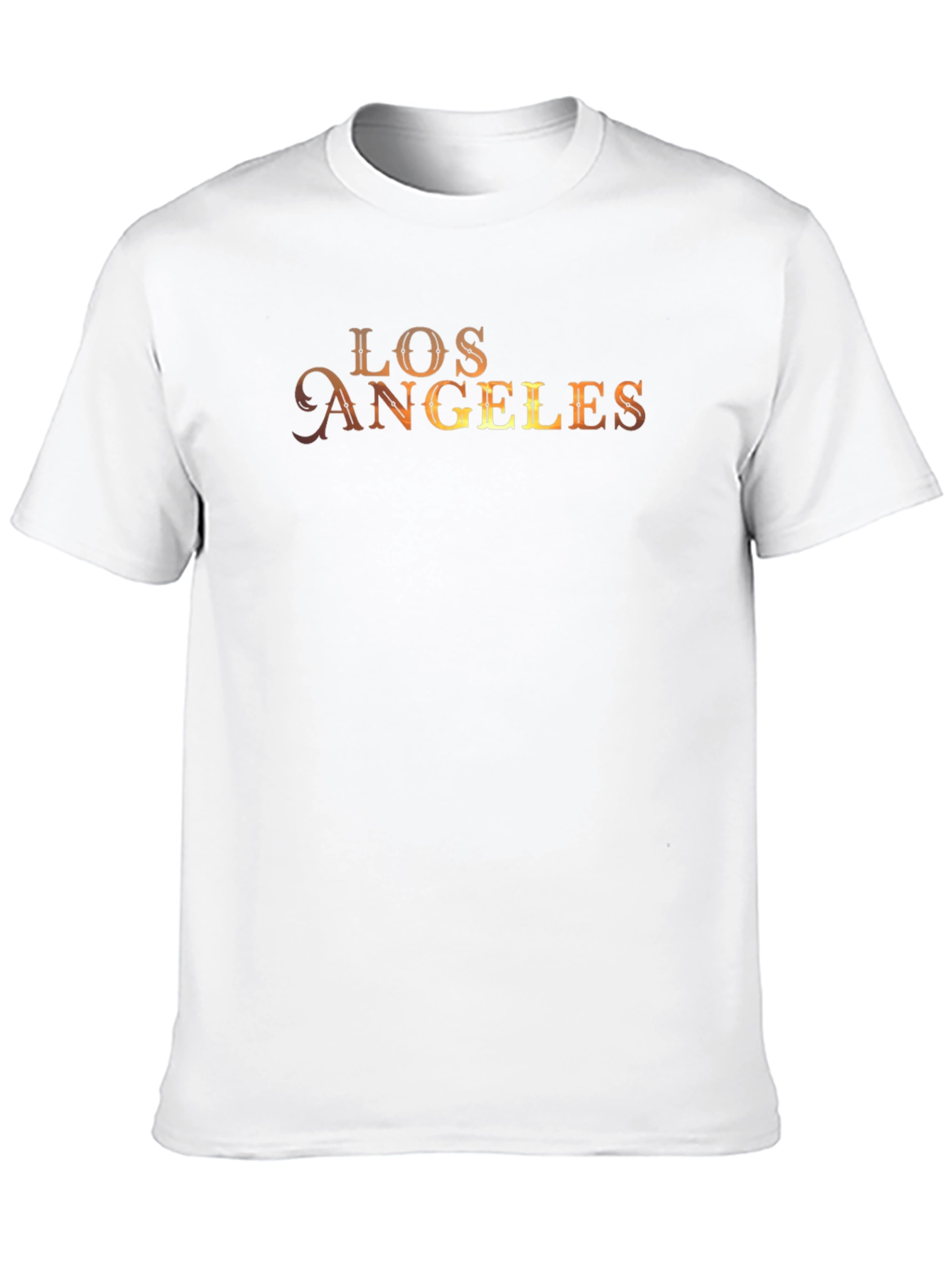 Black Los Angeles Graphic Print Black T-Shirt view 10