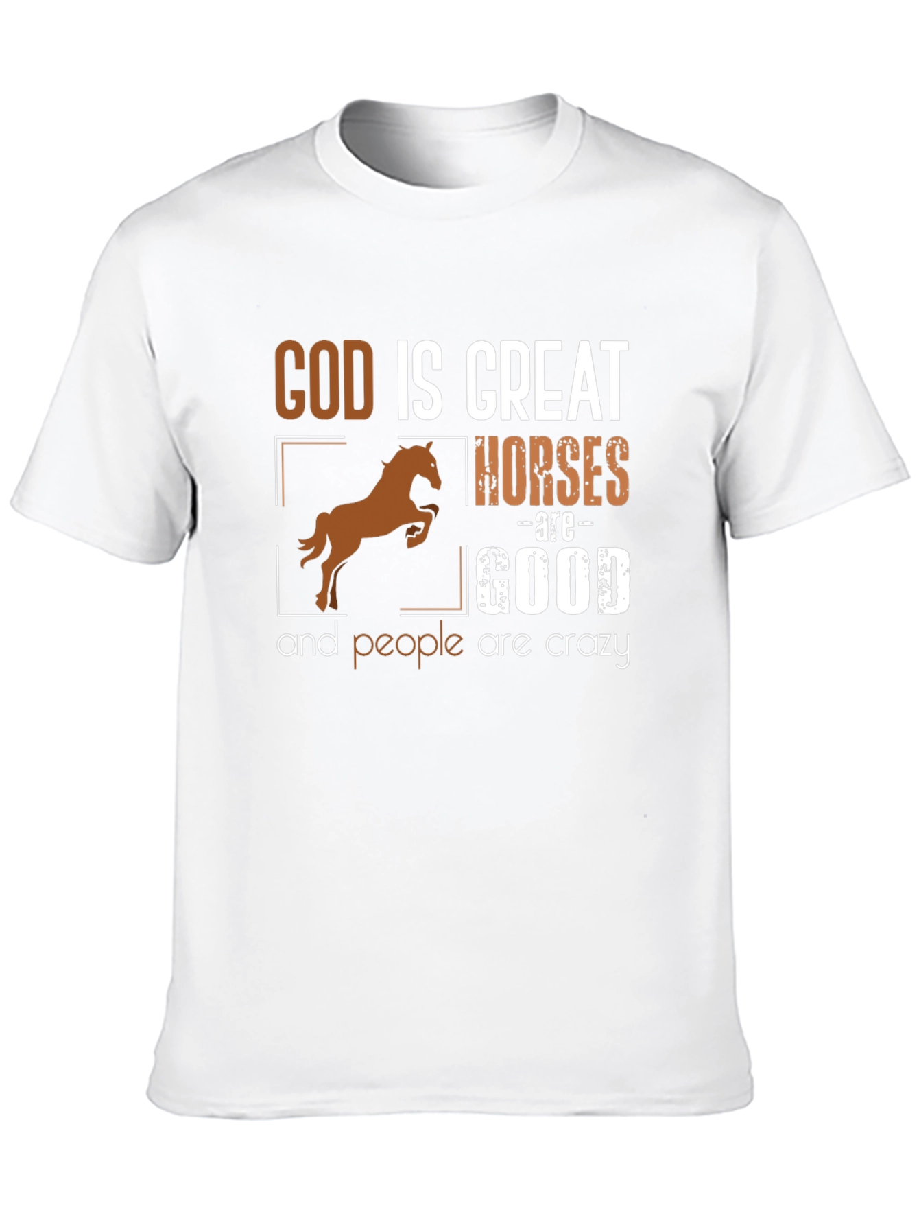 Black God is Great, Horses are Good T-Shirt view 10
