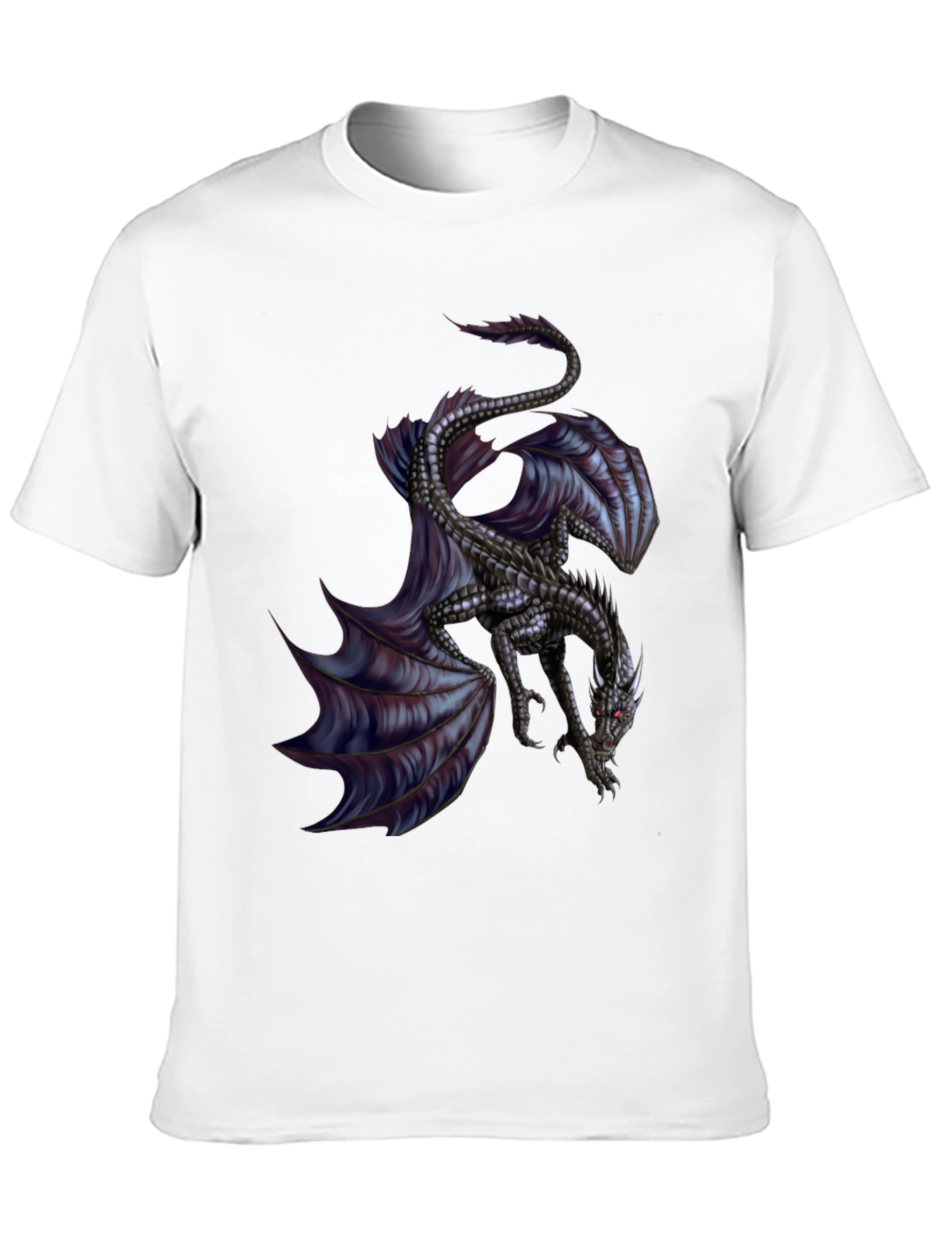 Black Dragon Graphic Black T-Shirt view 10