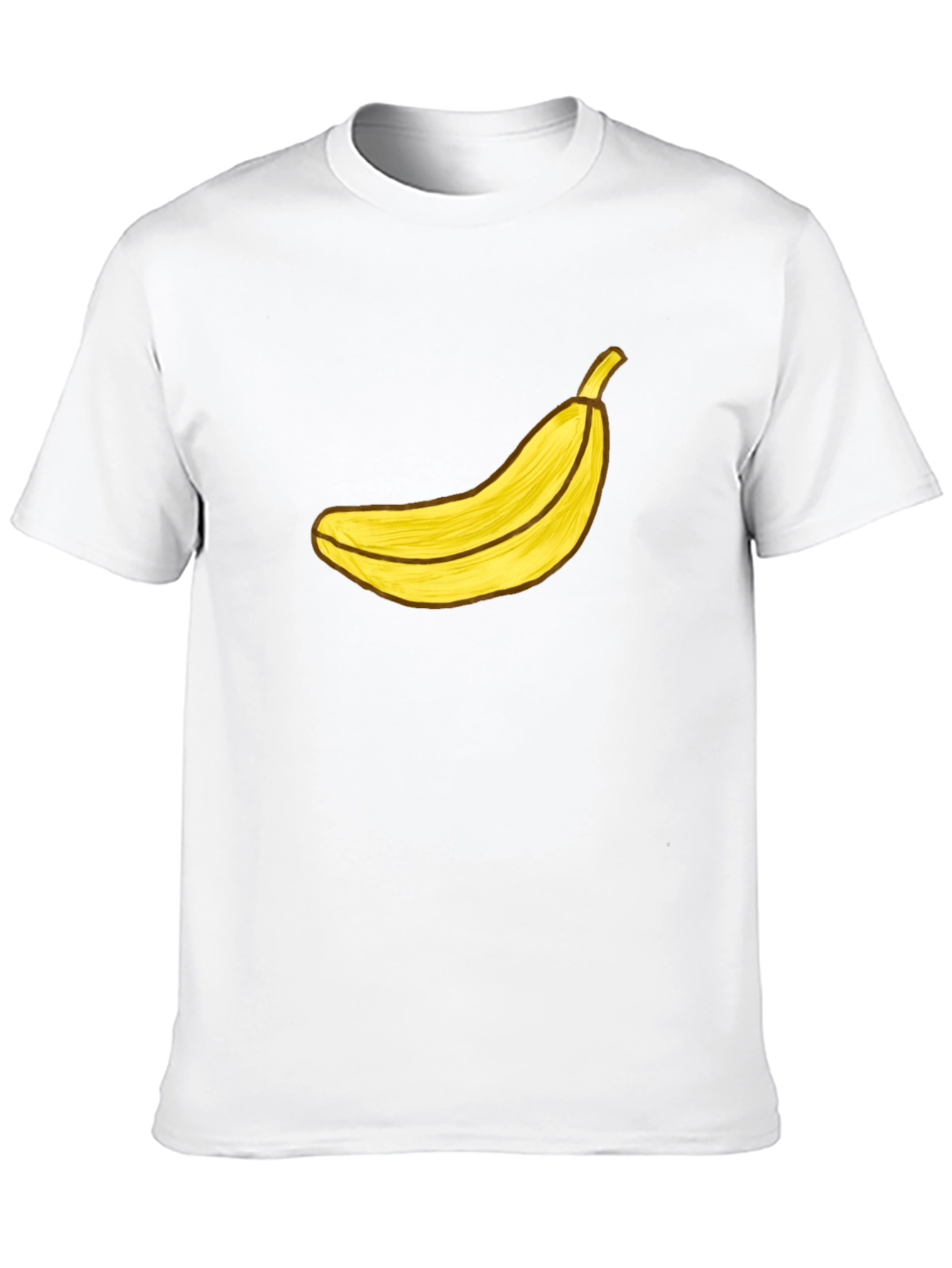 Black Banana Graphic Black T-Shirt - Funky Fruit Tee view 10
