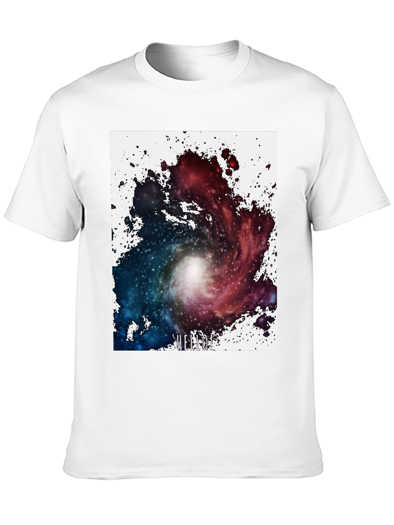 Black Nebula Graphic T-Shirt - Unique Galaxy Design view 10