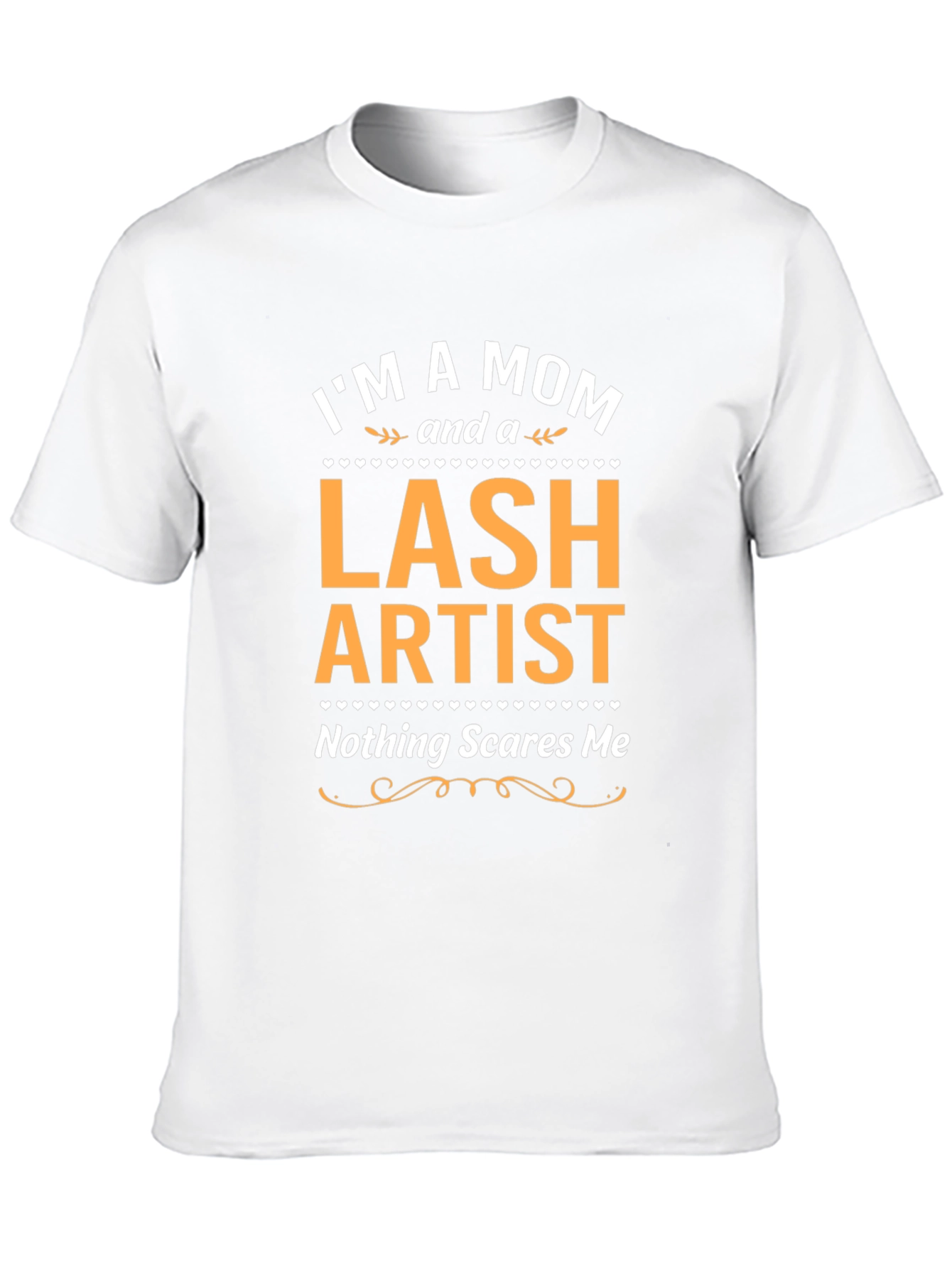 Black Mom Lash Artist T-Shirt - Nothing Scares Me view 10