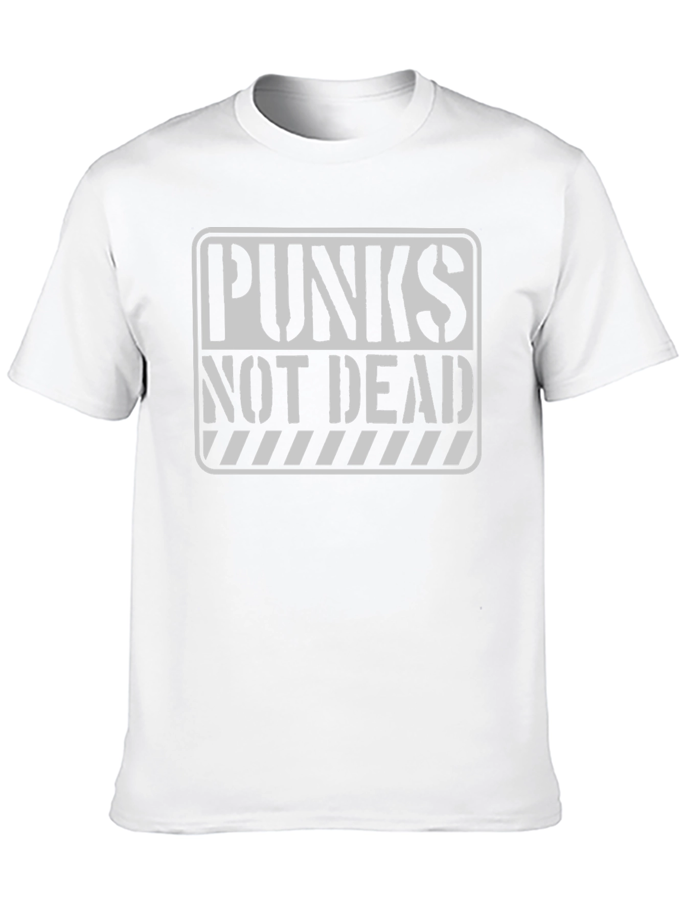 Black Punks Not Dead Graphic Tee view 10