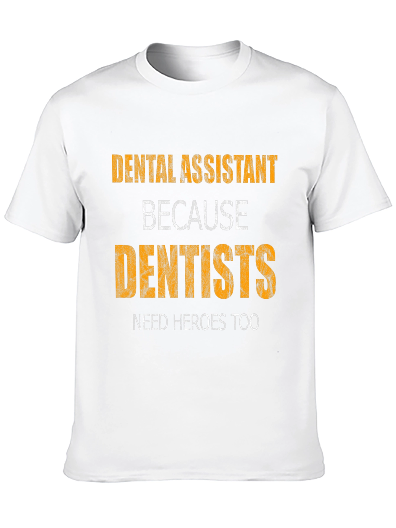 Black Dental Assistant Hero Tee view 10