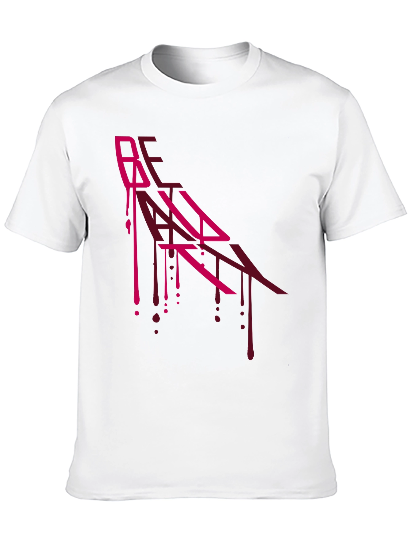 Black Edgy Graphic Print Black T-Shirt view 10