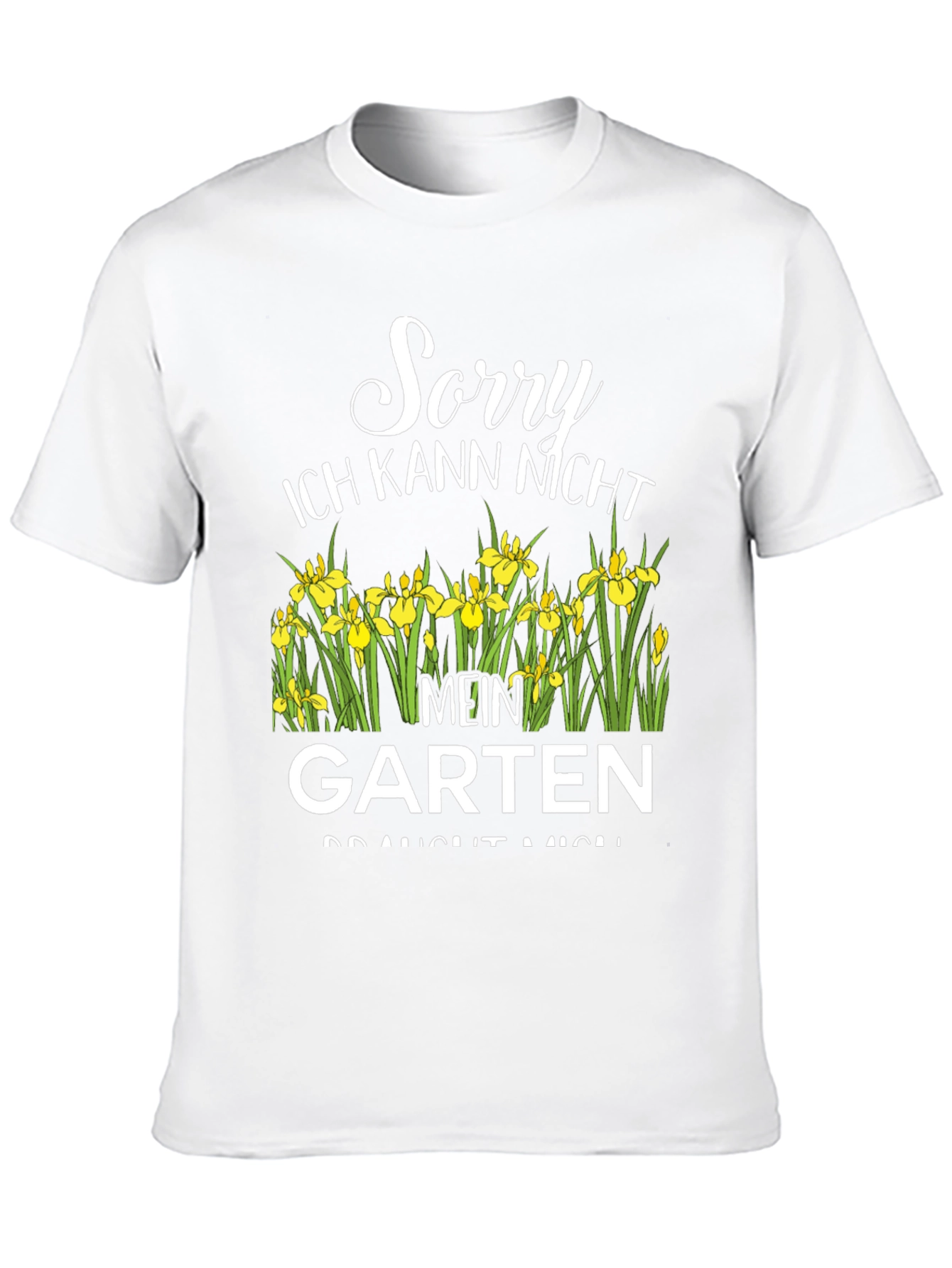 Black Sorry Mein Garten T-Shirt view 10