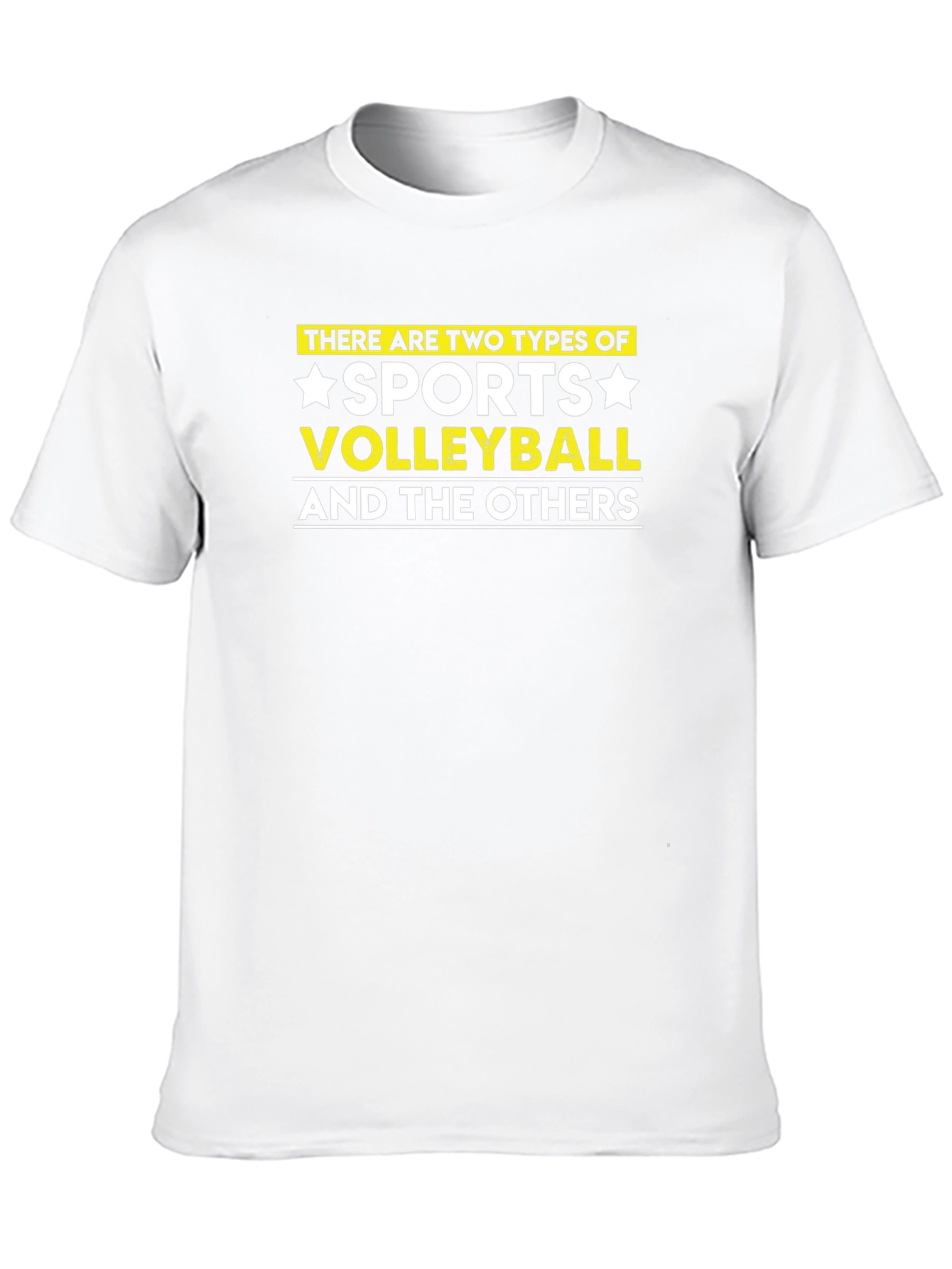 Black Volleyball Sports T-Shirt - Funny Novelty Tee view 10