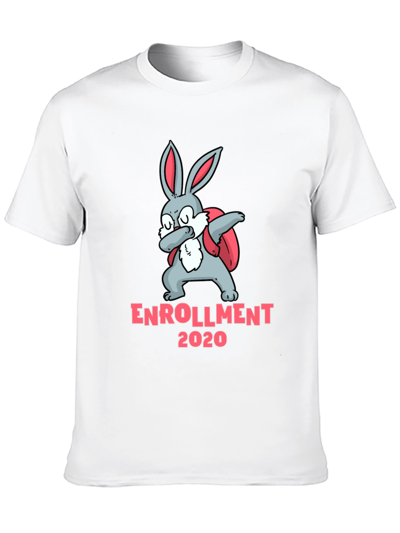 Black Enrollment 2020 Rabbit Dab T-Shirt view 10