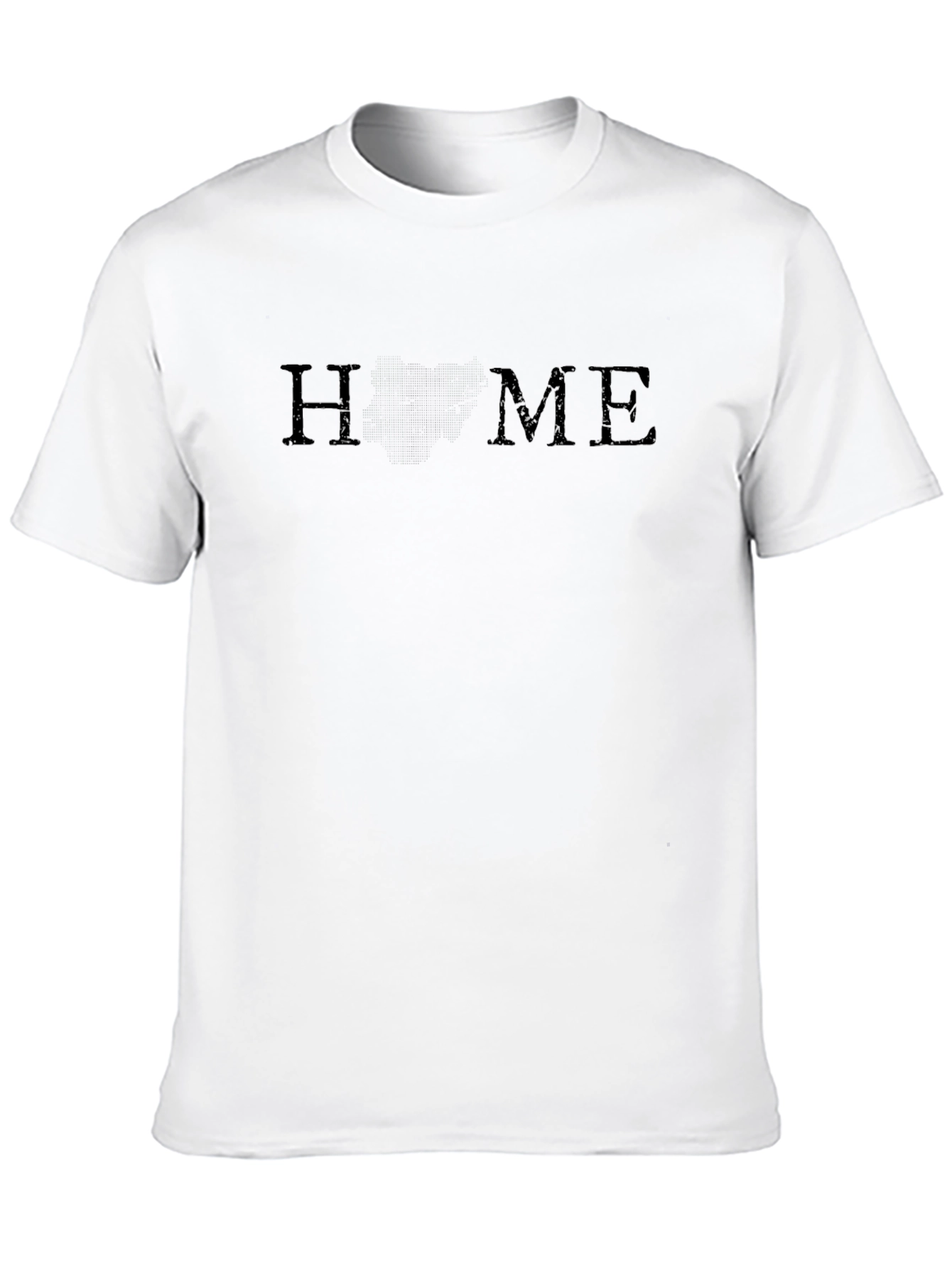 Black Home T-Shirt - Classic Black Tee view 10