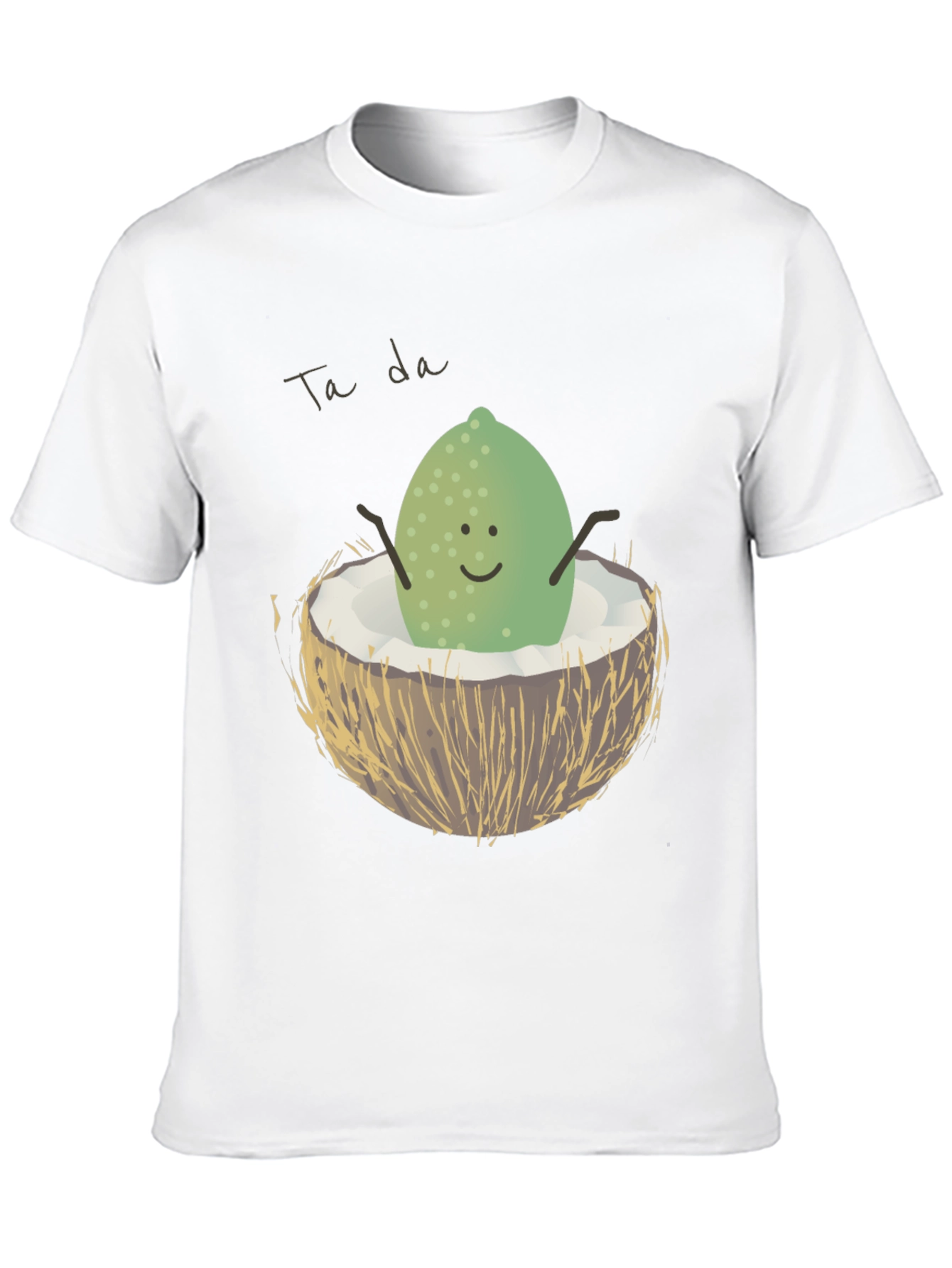Black Ta Da! Lime in Coconut Graphic Tee view 10