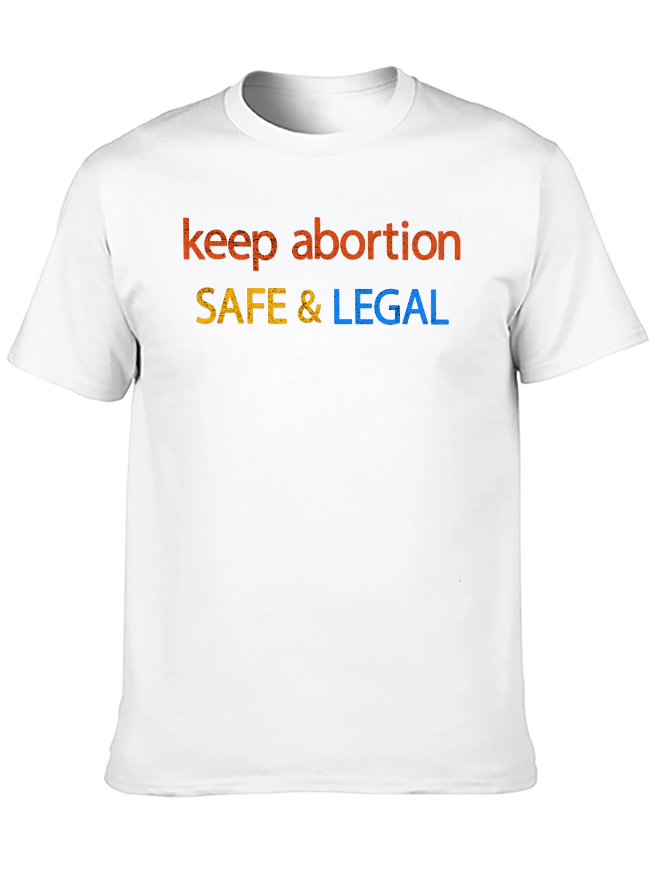 Black Keep Abortion Safe & Legal Tee view 10