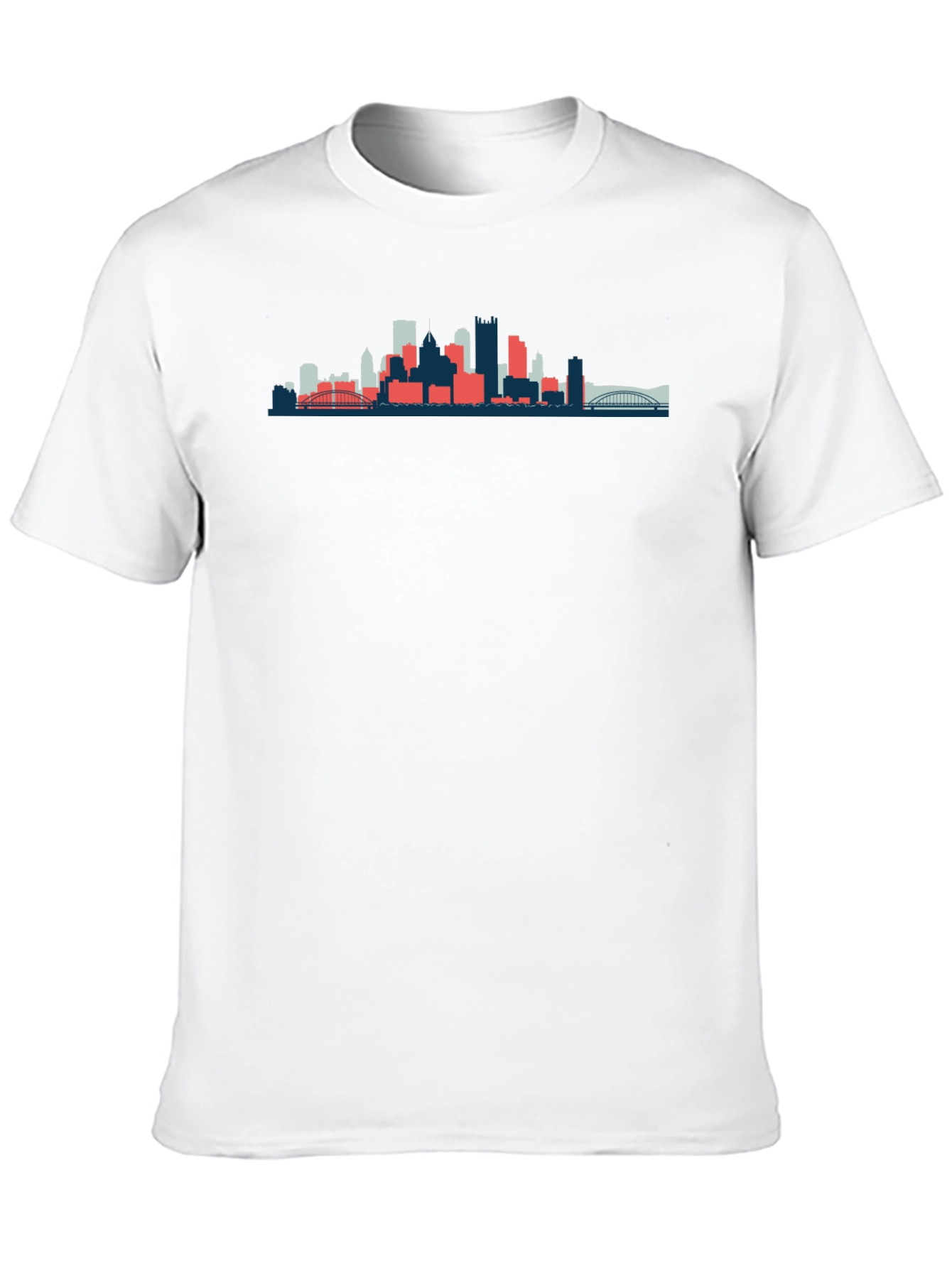 Black Cityscape Graphic Tee - Modern Style view 10