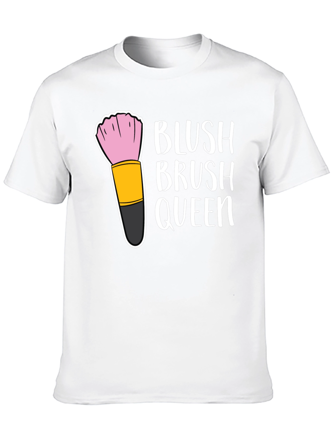 Black Blush Brush Queen Graphic Tee view 10