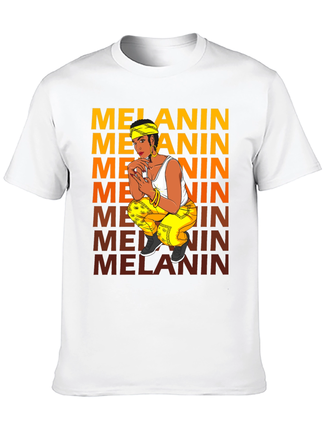 Black Melanin T-Shirt view 10