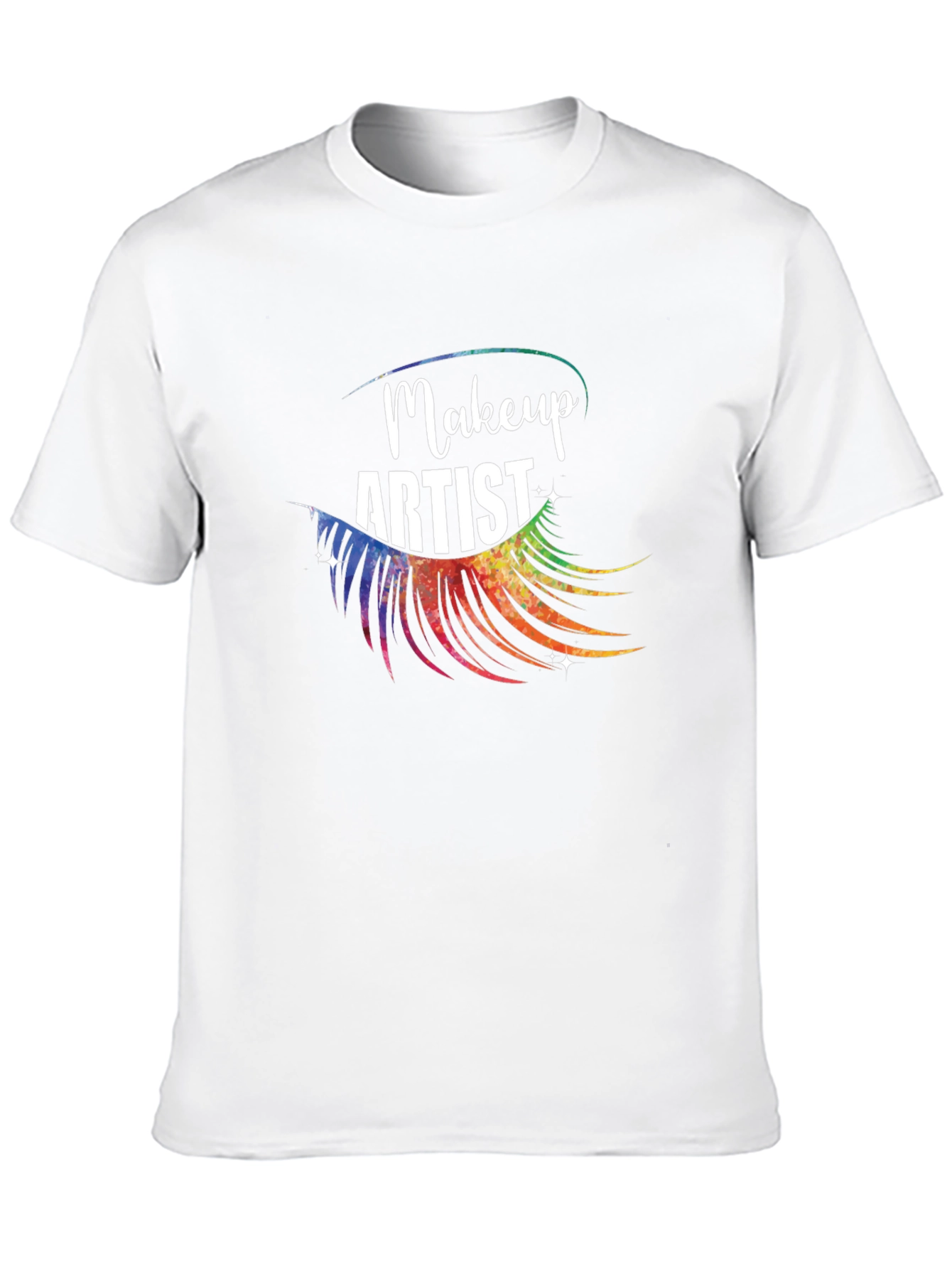 Black Makeup Artist Graphic Tee - Stylish & Comfortable view 10