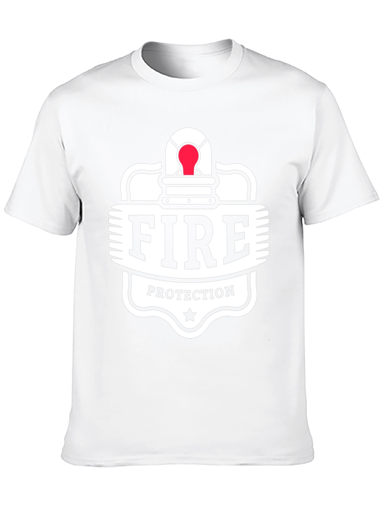 Black Fire Protection Black T-Shirt view 10