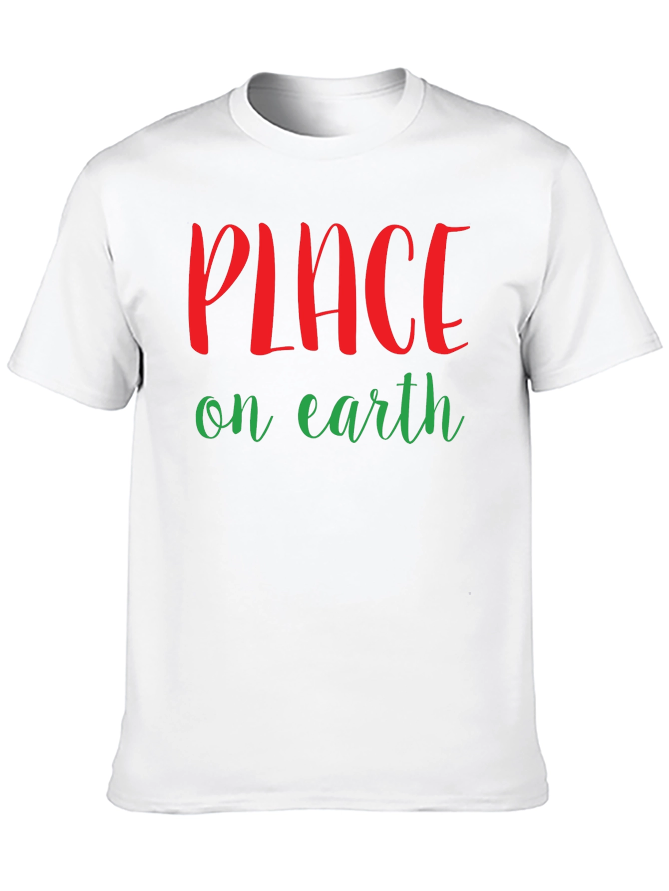 Black Peace On Earth Graphic T-Shirt view 10