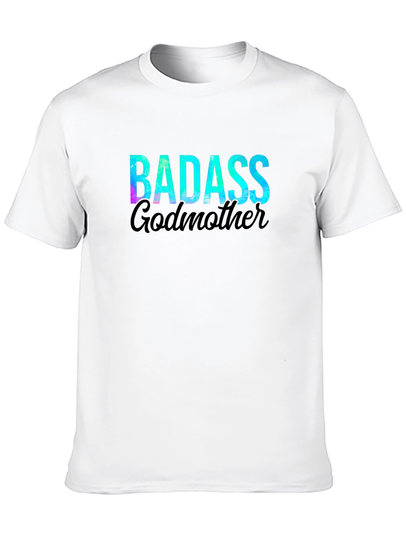Black Badass Godmother Graphic Tee - Stylish Cotton T-Shirt view 10