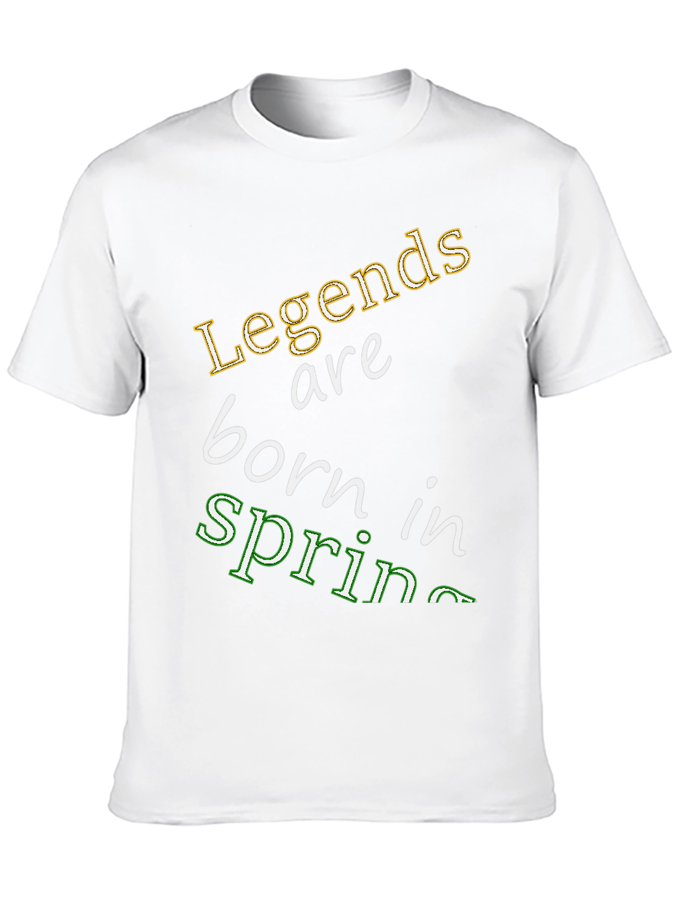 Black Legends are Born in Spring Graphic Tee view 10