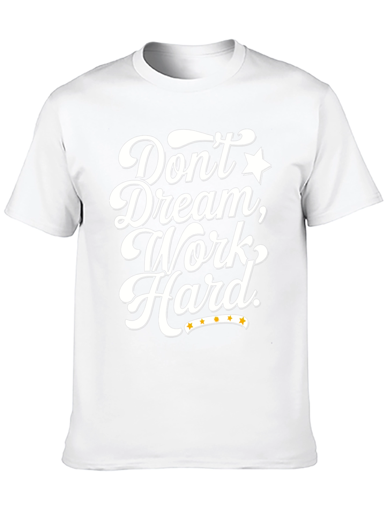 Black Don't Dream, Work Hard Black Graphic Tee view 10