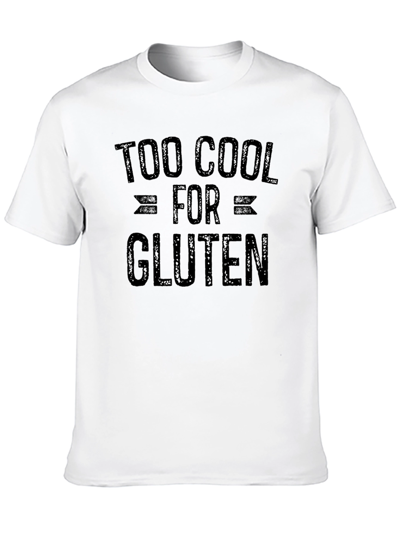 Black Too Cool for Gluten Graphic T-Shirt - Black view 10