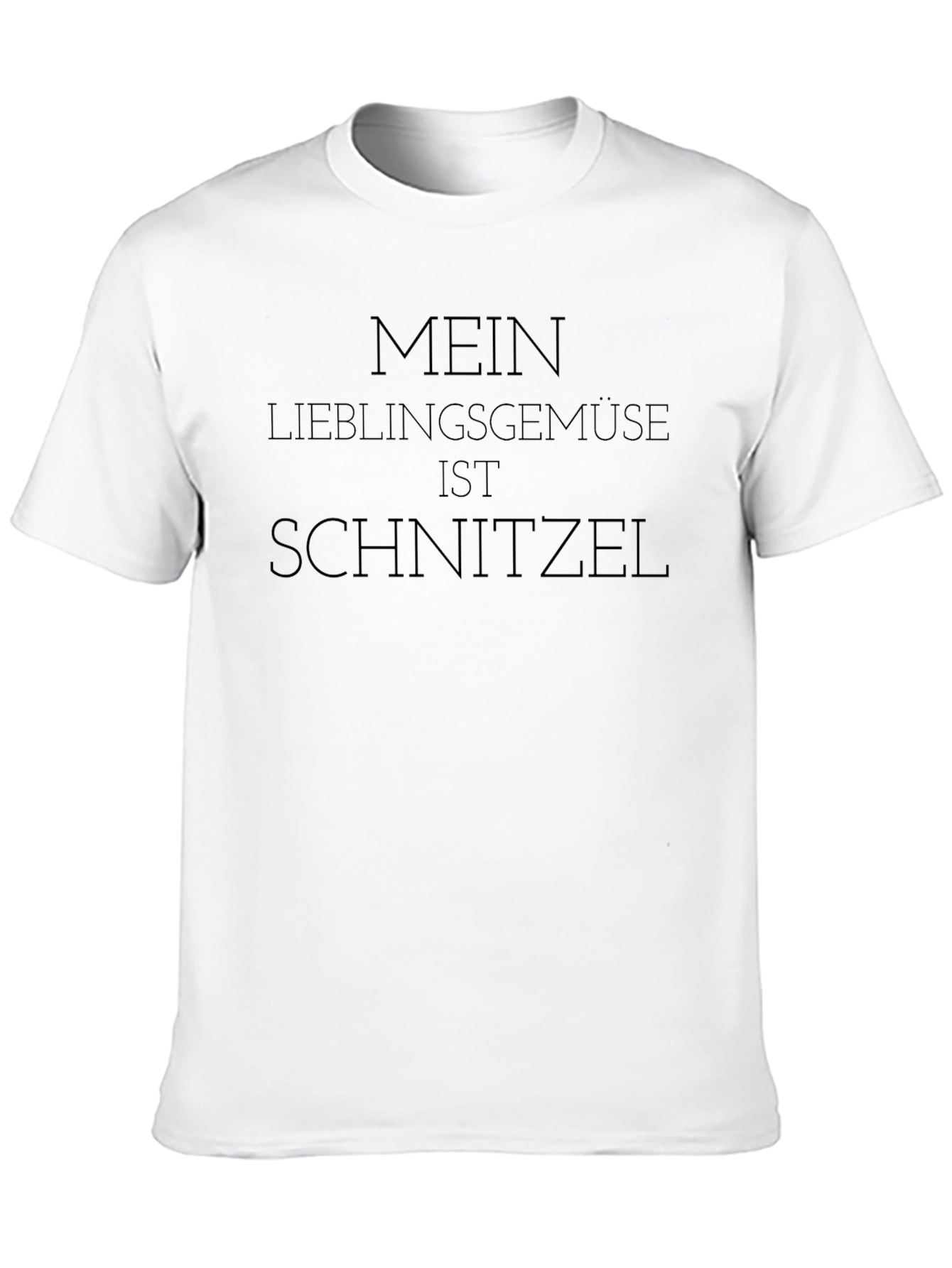 Black Mein Lieblingsgemüse Ist Schnitzel Graphic T-Shirt view 10