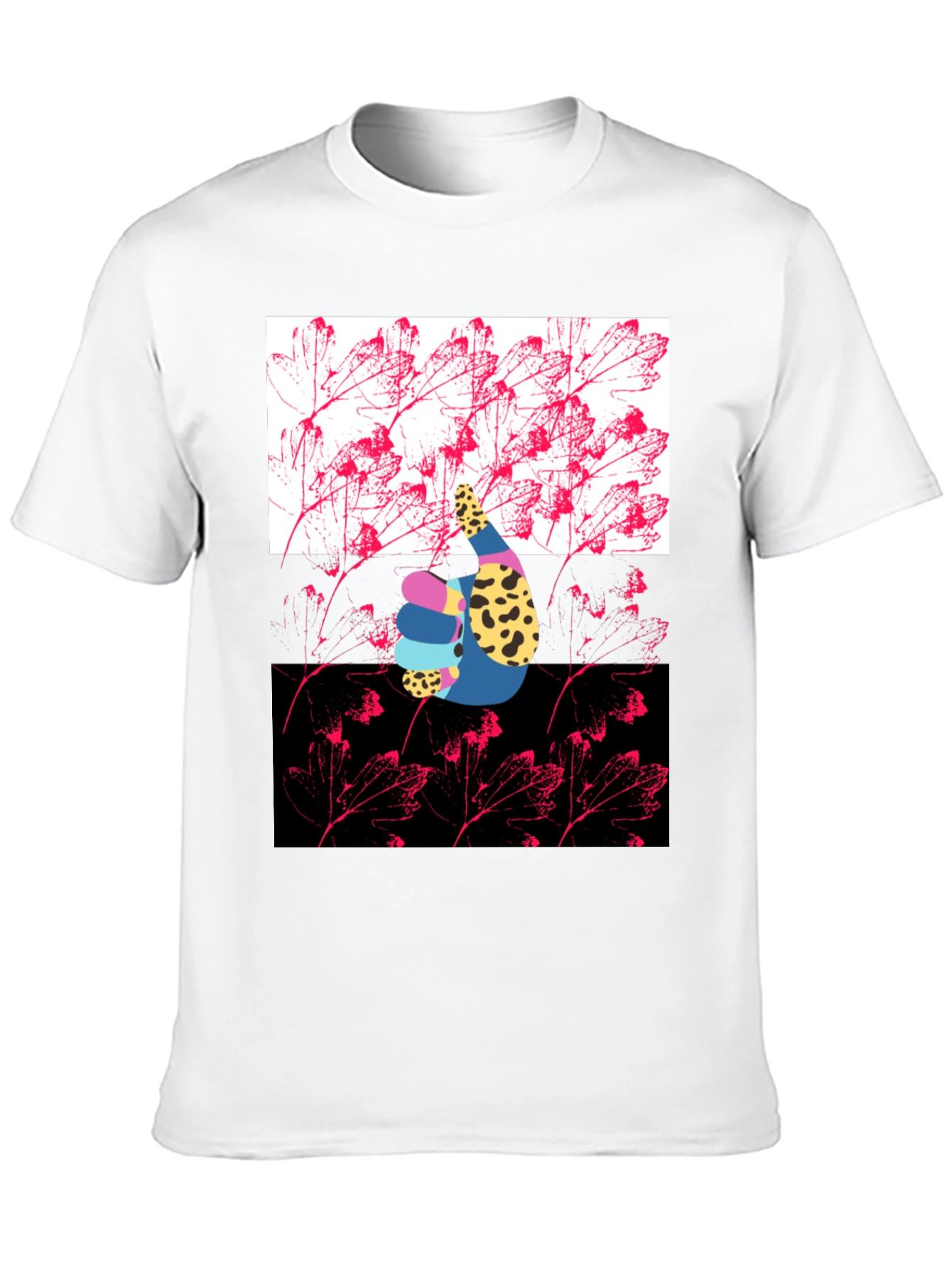 Thumbs Up Black Graphic Tee - 10