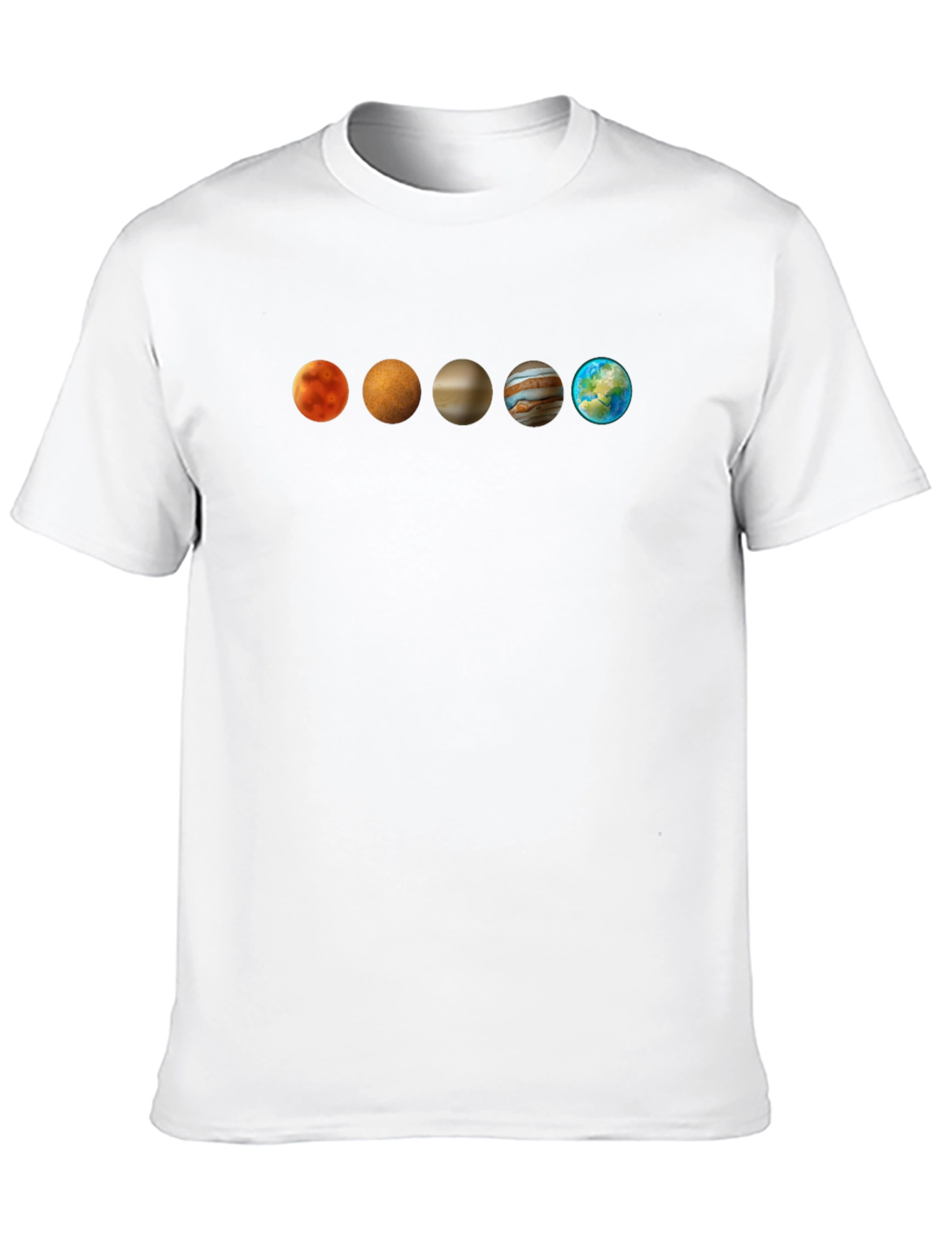 Black Planets T-Shirt - Black view 10