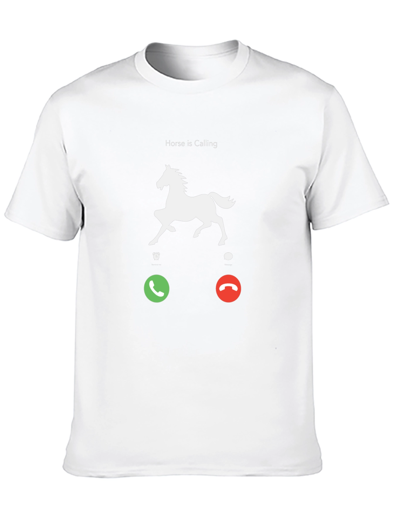 Black Horse is Calling T-Shirt - Funny Animal Lover Tee view 10