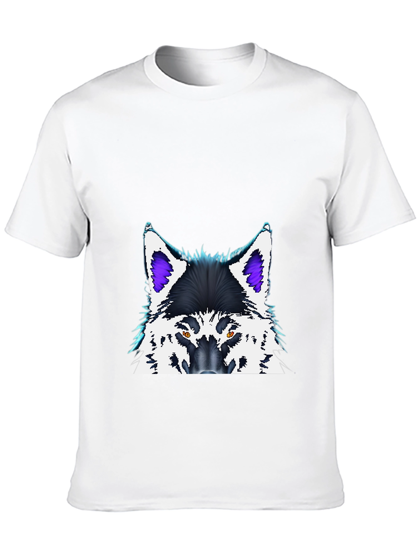 Black Wolf Graphic Tee - Stylish Black T-Shirt view 10