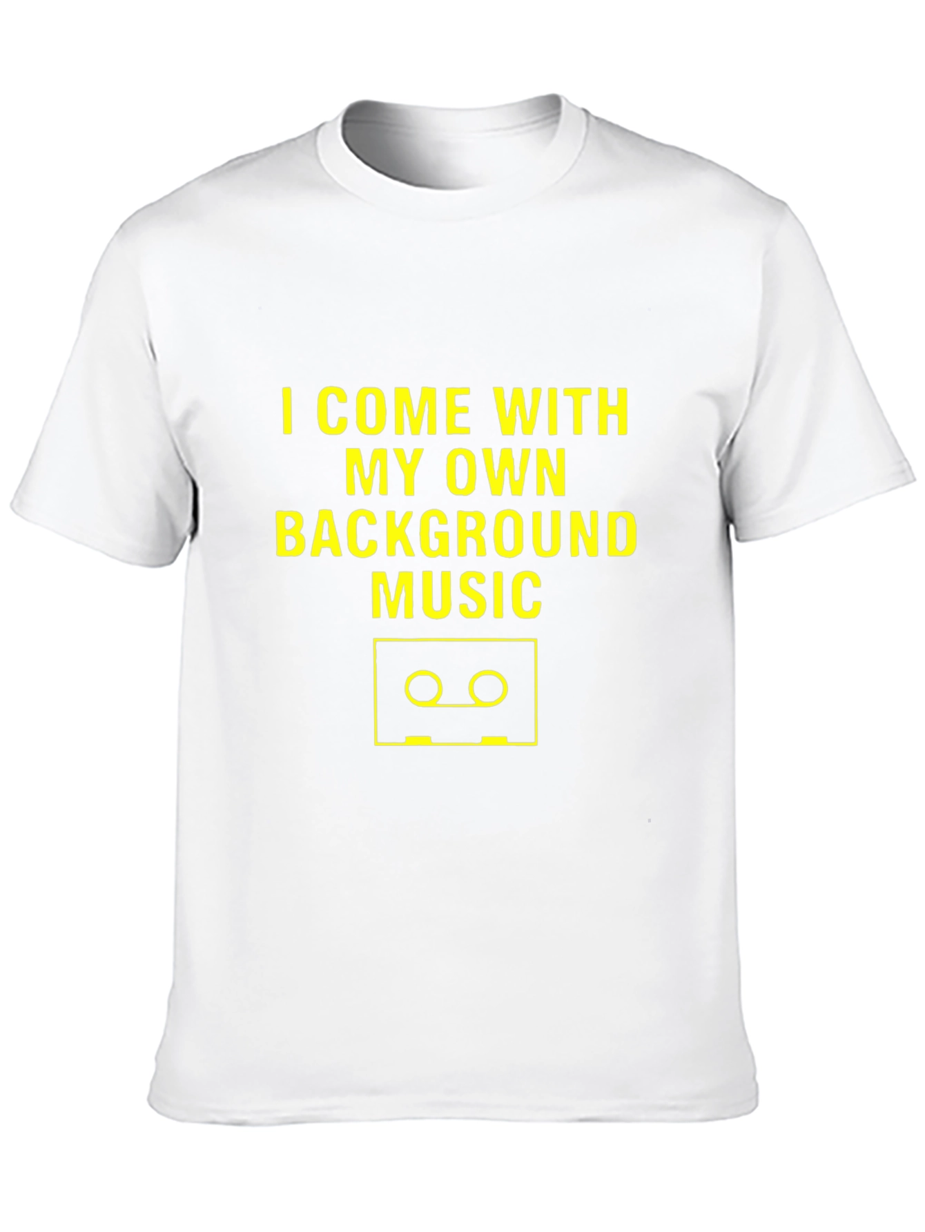 Black Own Background Music Graphic T-Shirt view 10