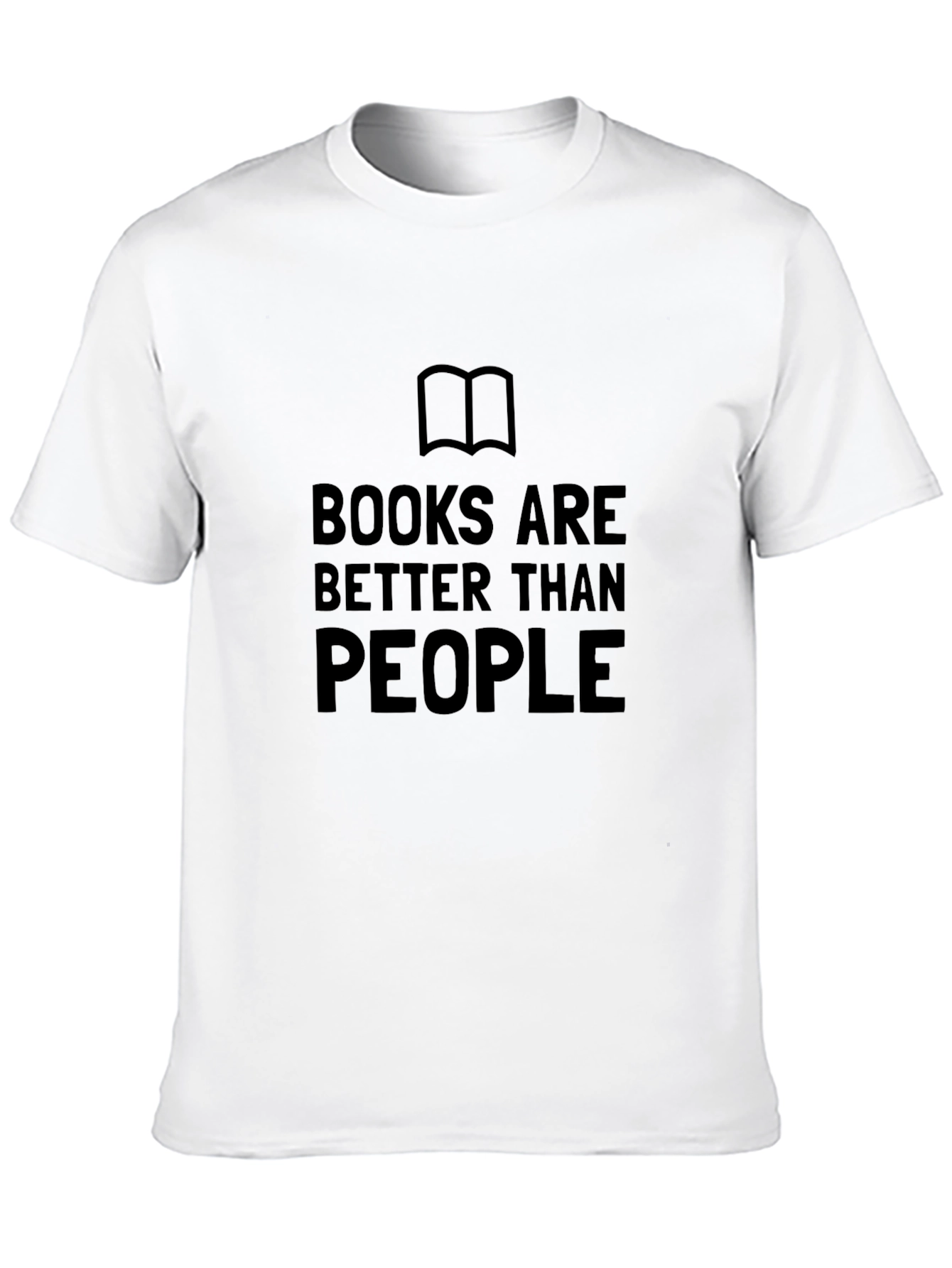 Black Books Are Better Than People Graphic Tee view 10