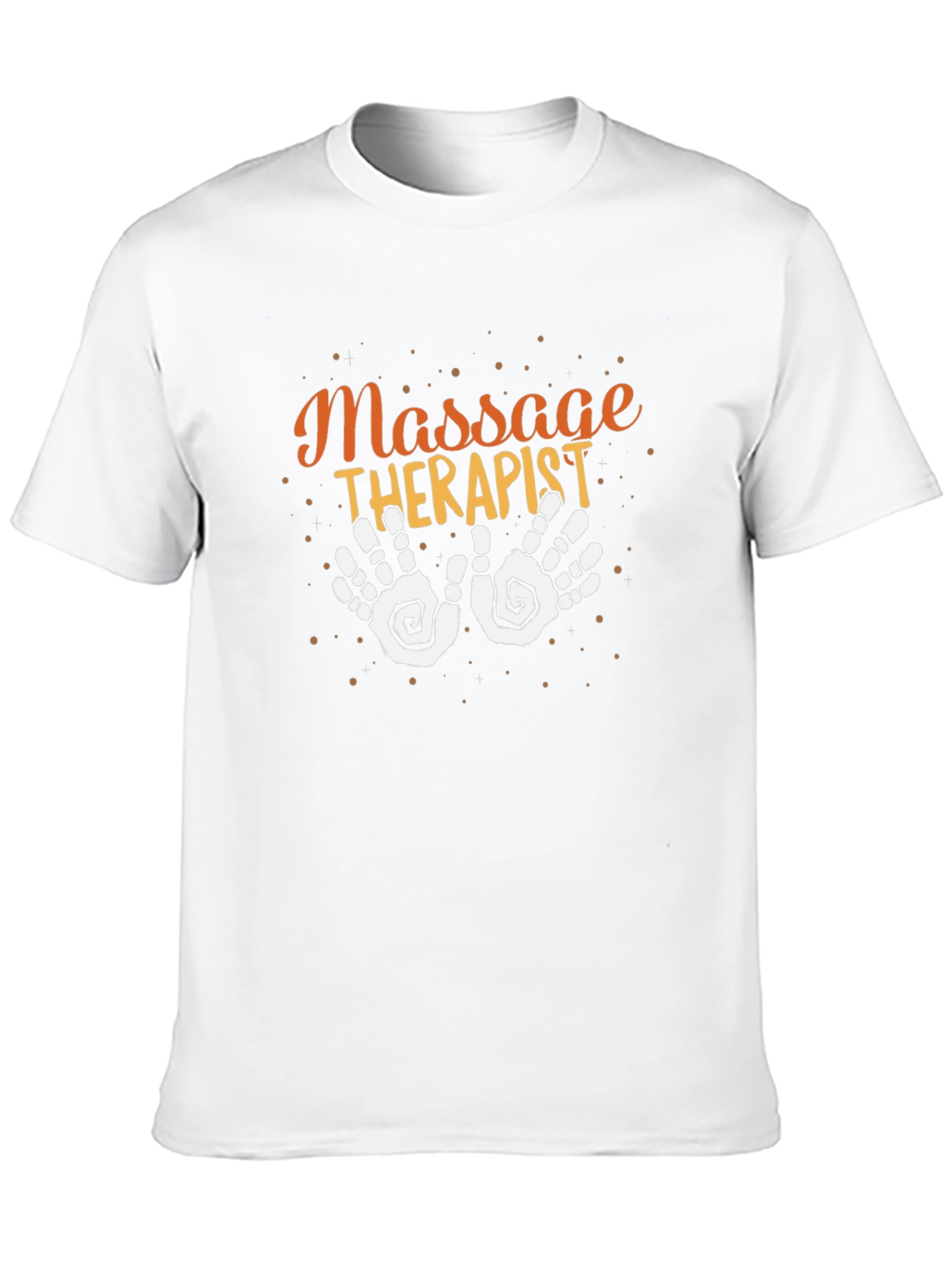 Black Massage Therapist T-Shirt, Therapeutic Gift view 10