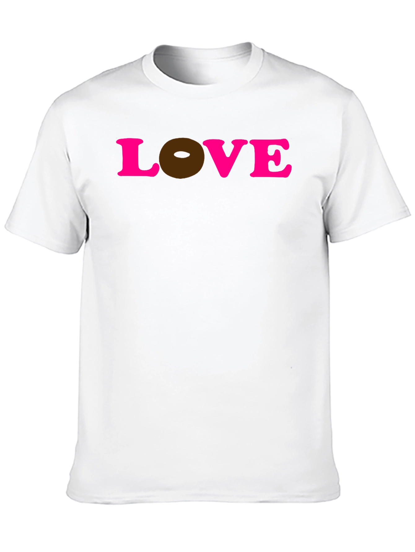 Black Donut Love T-Shirt - Unique Design view 10