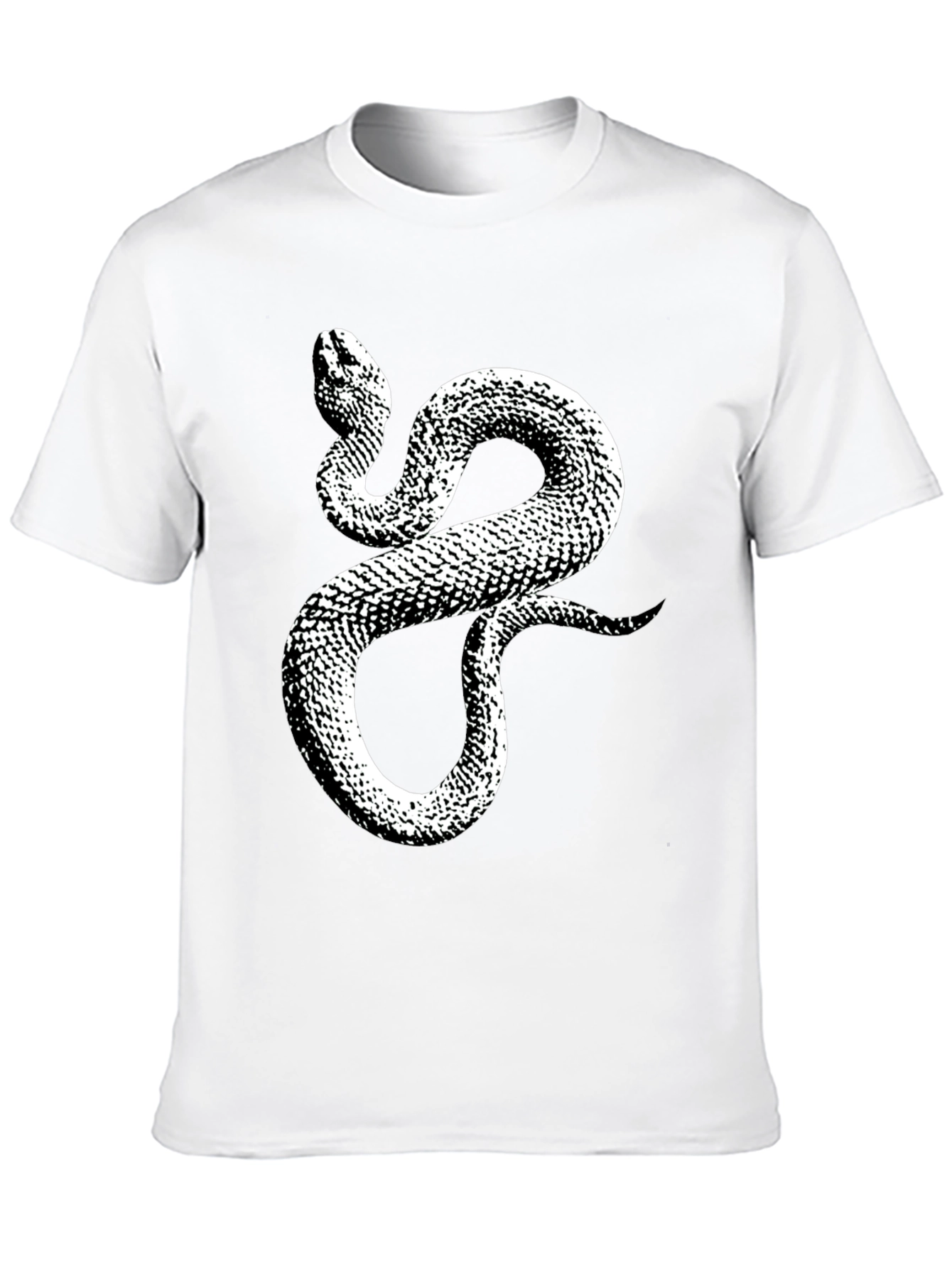Black Snake Graphic Tee - Men's Black T-Shirt view 10