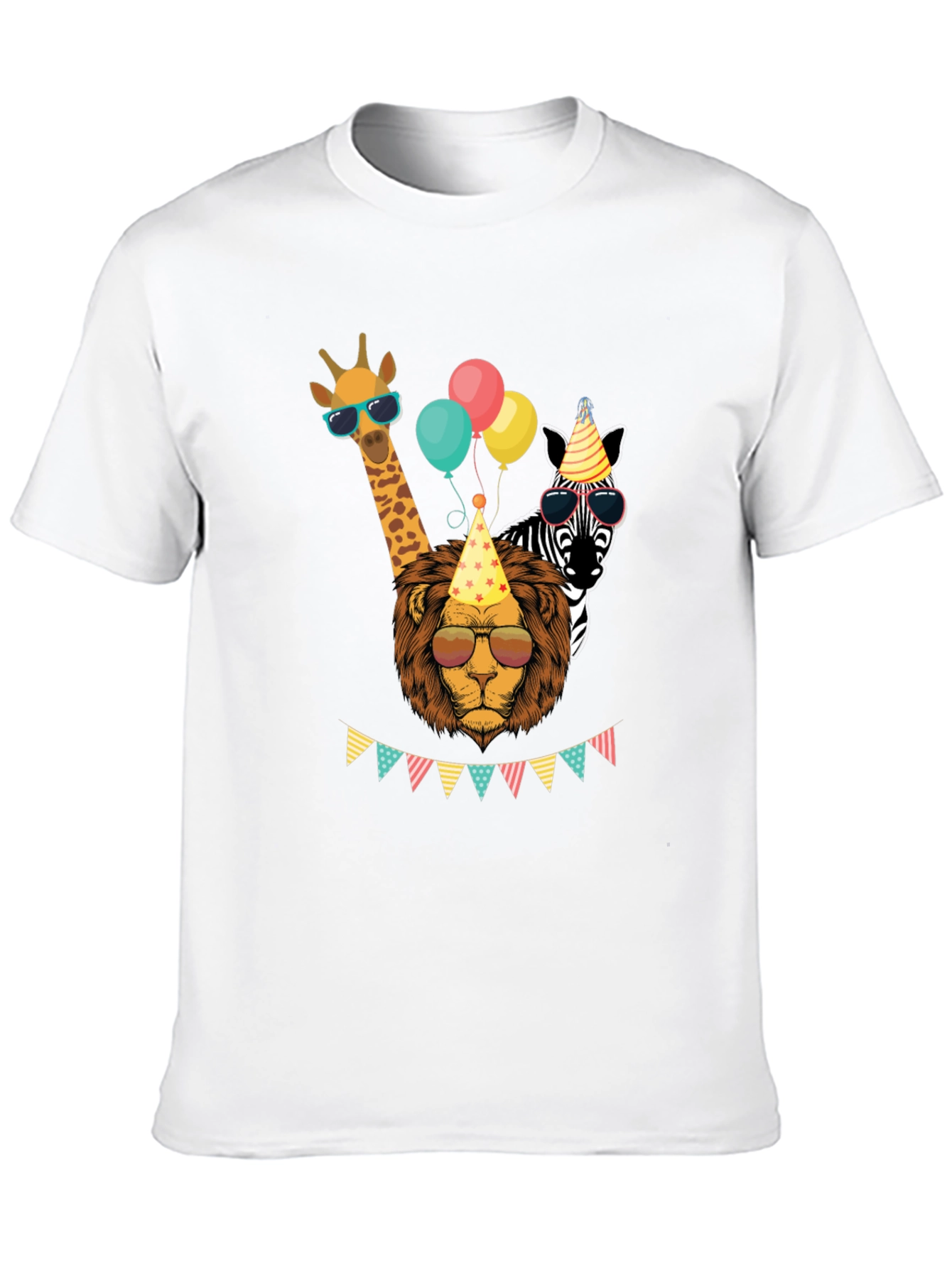 Black Party Animals T-Shirt view 10