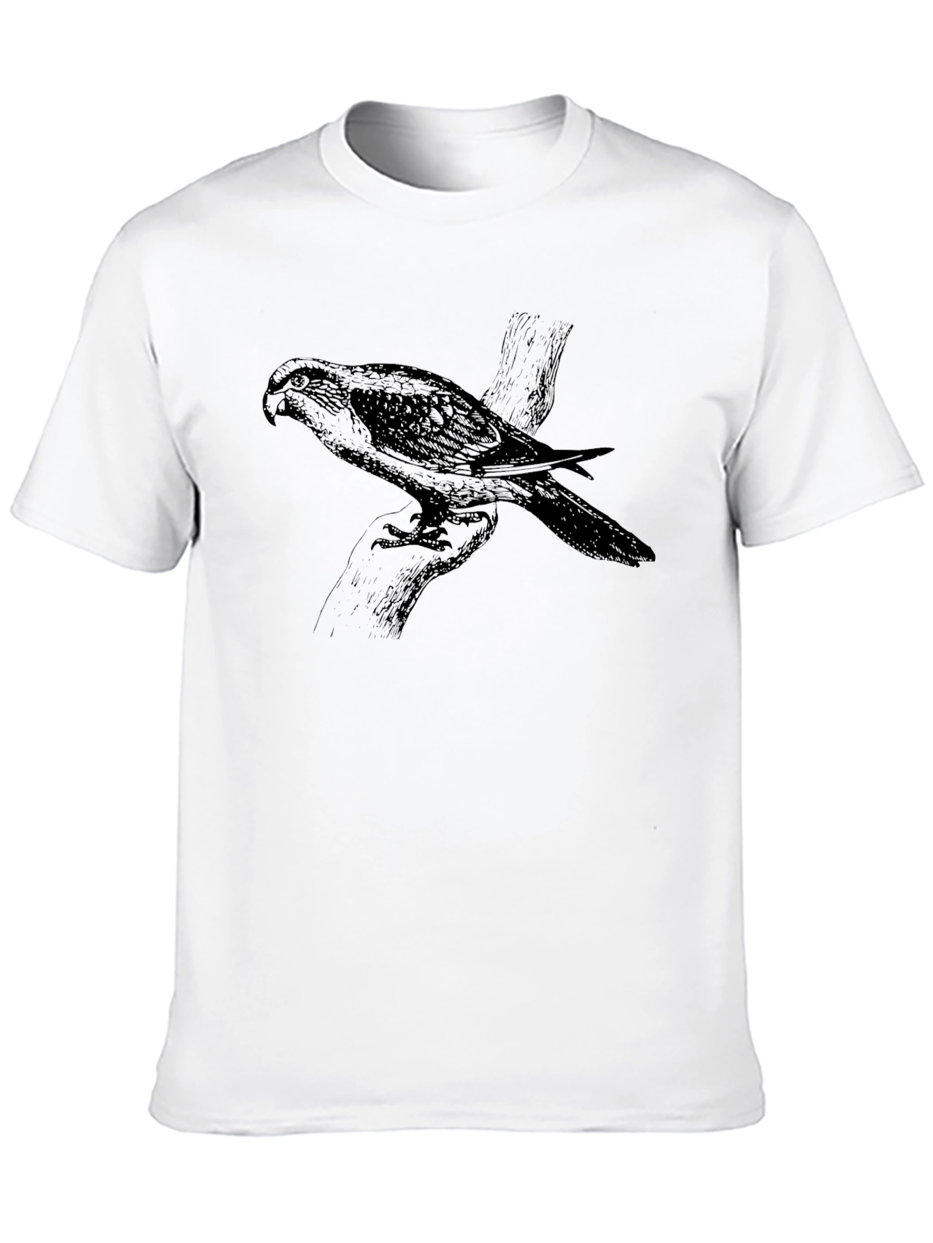 Black Black Bird Graphic Tee - Stylish Men's Casual Shirt view 10