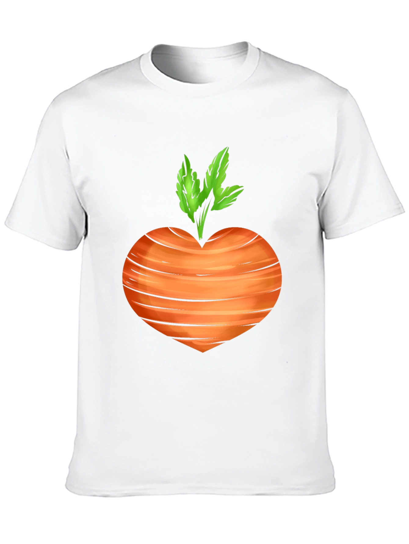 Black Carrot Heart T-Shirt - Veggie Love Tee view 10