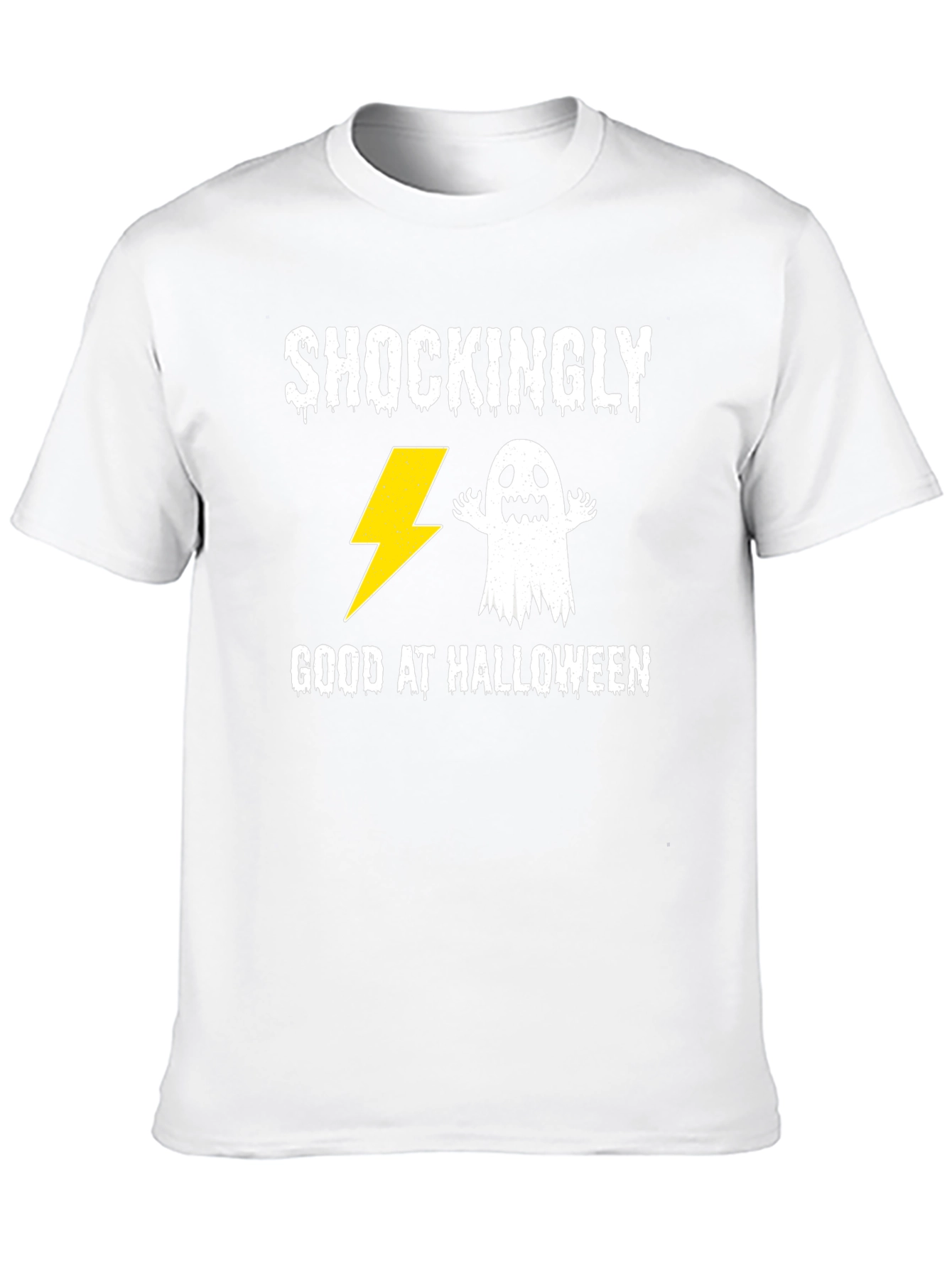 Black Shockingly Good at Halloween Graphic Tee view 10
