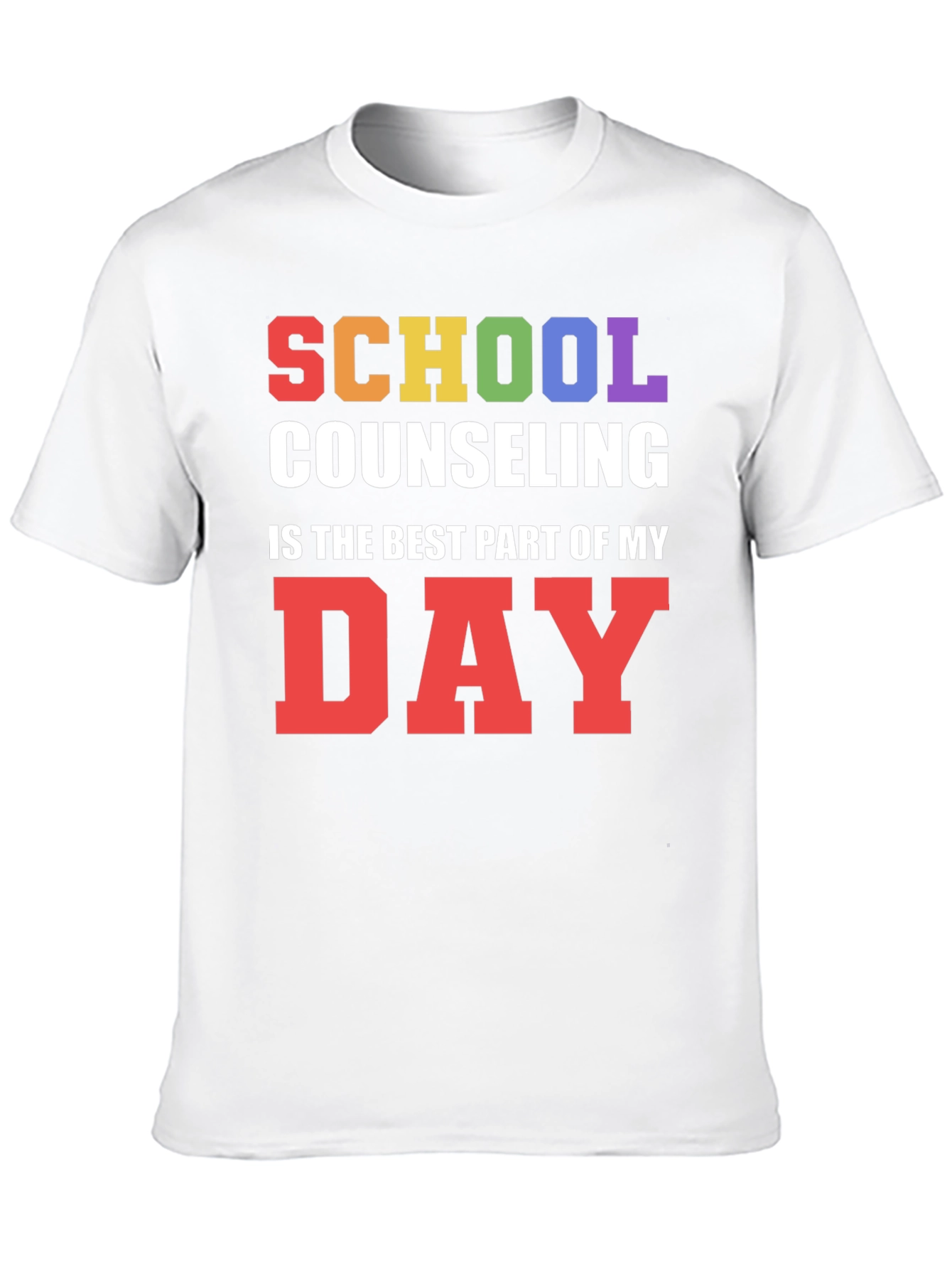 Black School Counseling T-Shirt: Best Part of My Day view 10