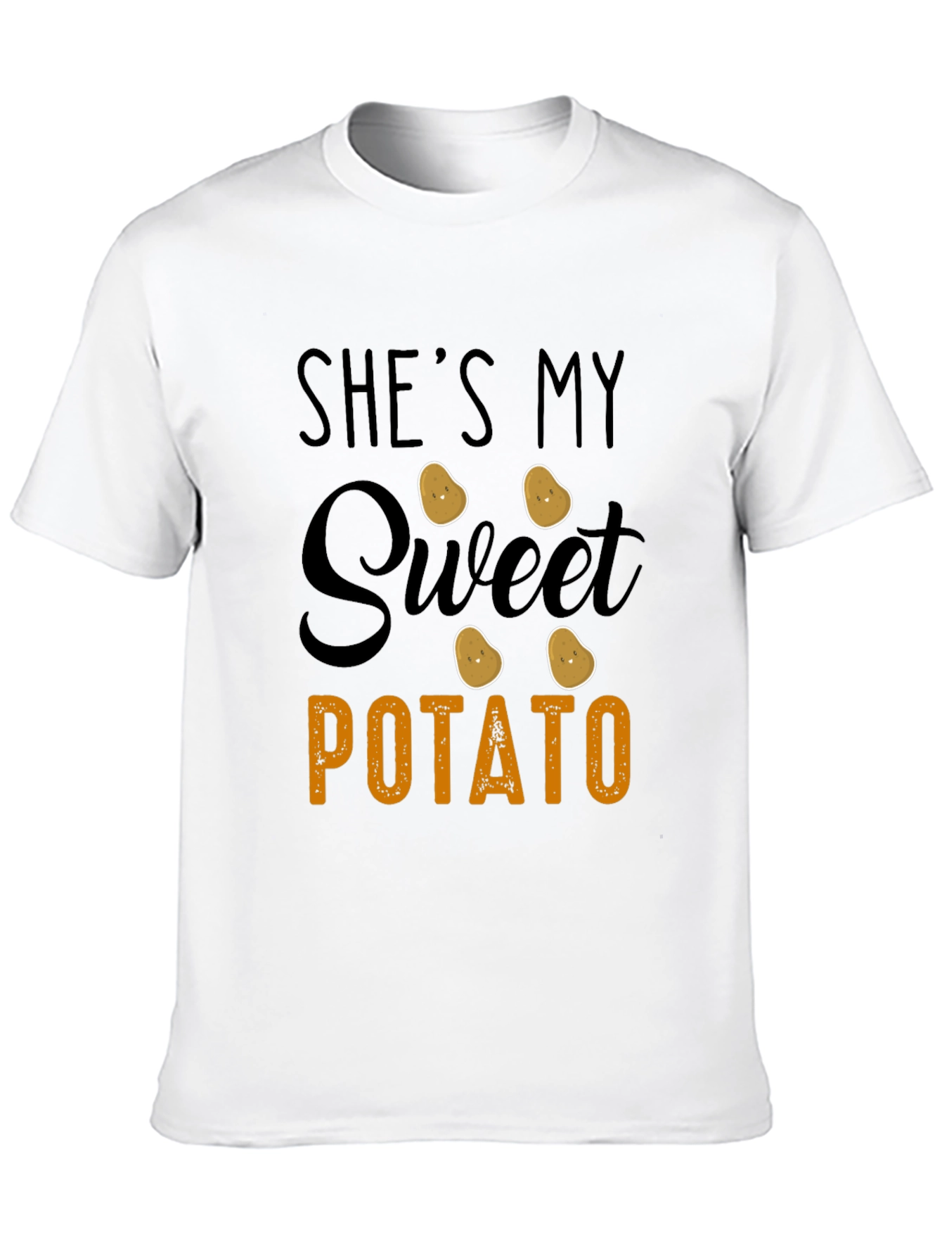 Black She's My Sweet Potato Graphic Tee view 10