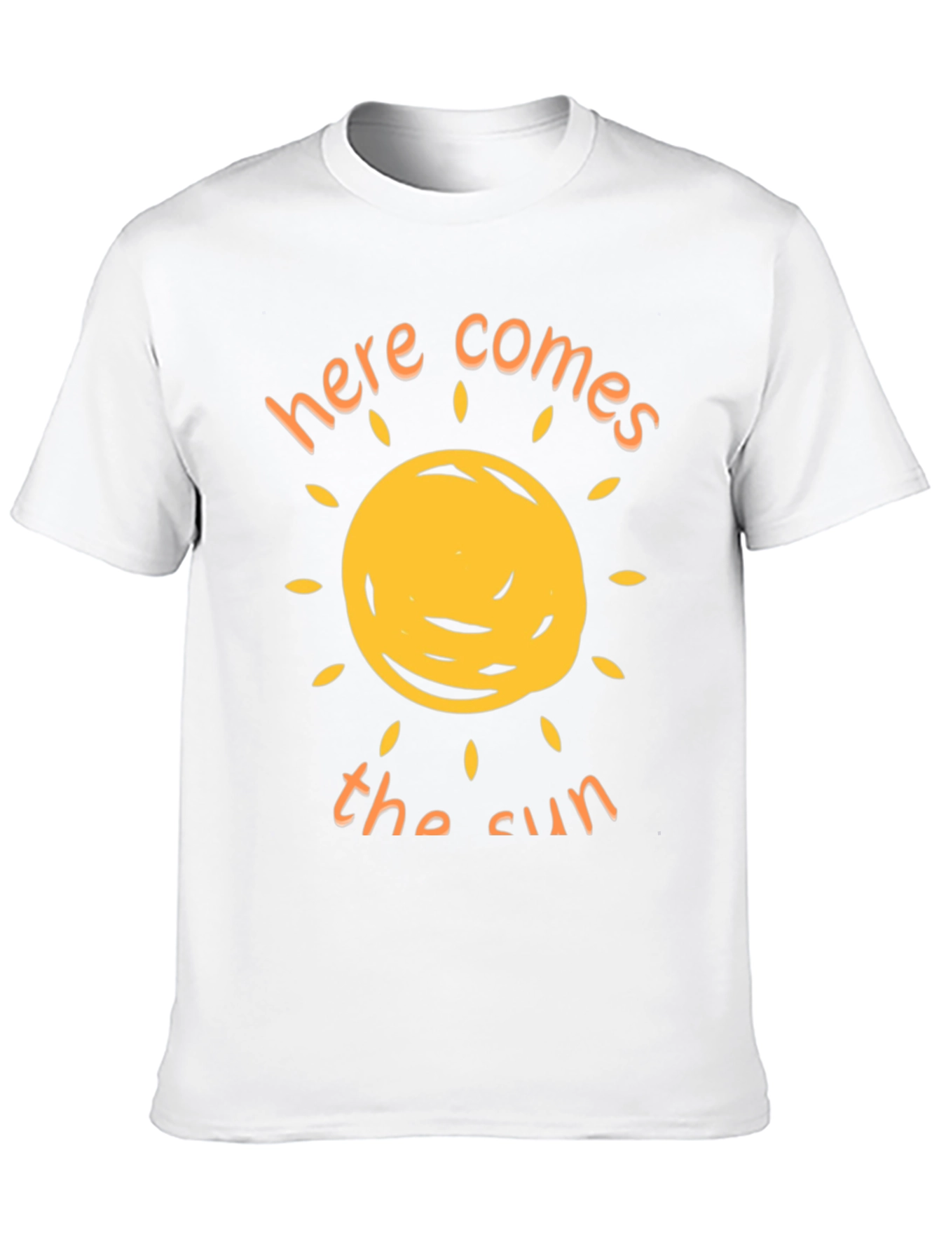 Black Here Comes The Sun Graphic T-Shirt view 10